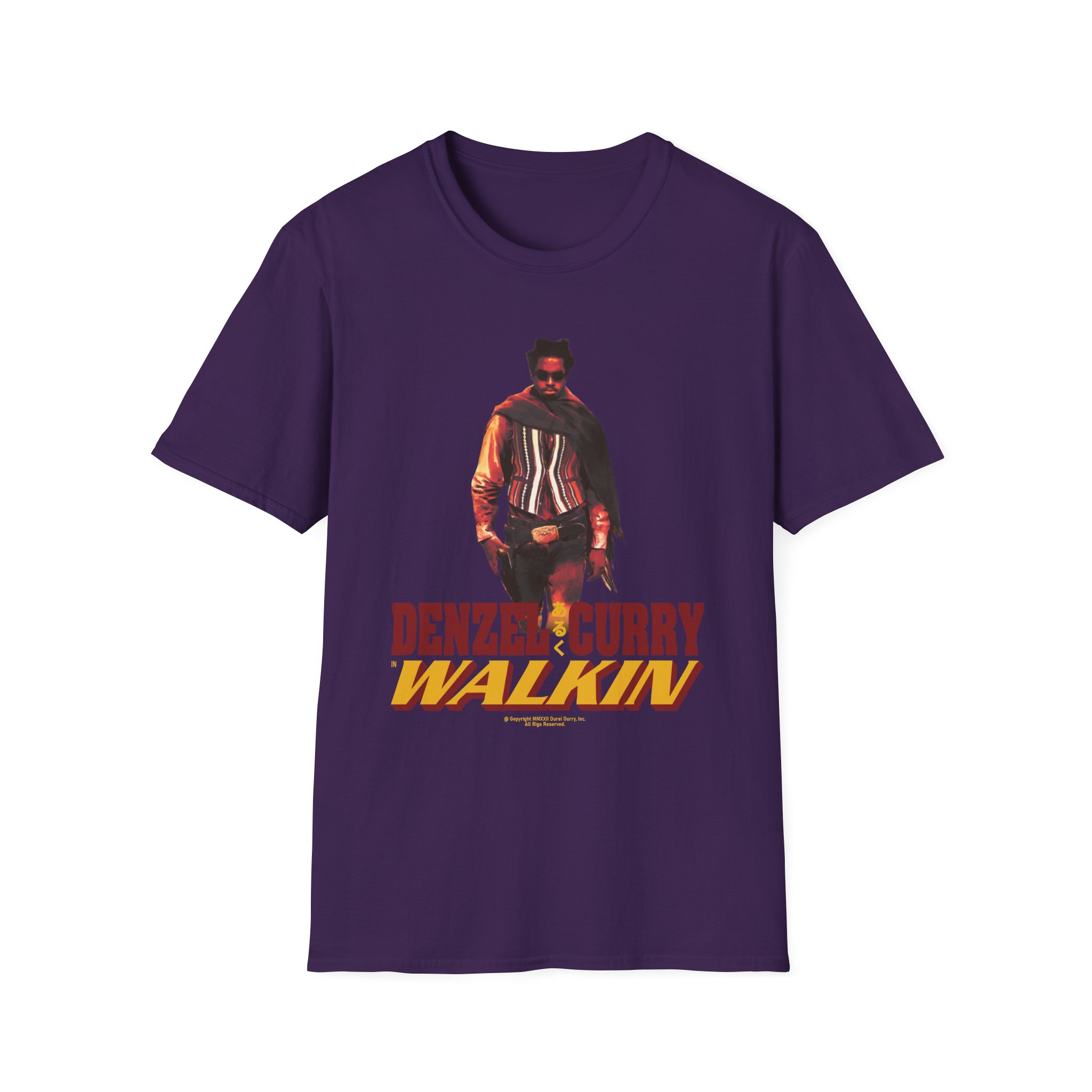 Denzel Curry Melt Tour Walkin unisex softstyle t-shirt