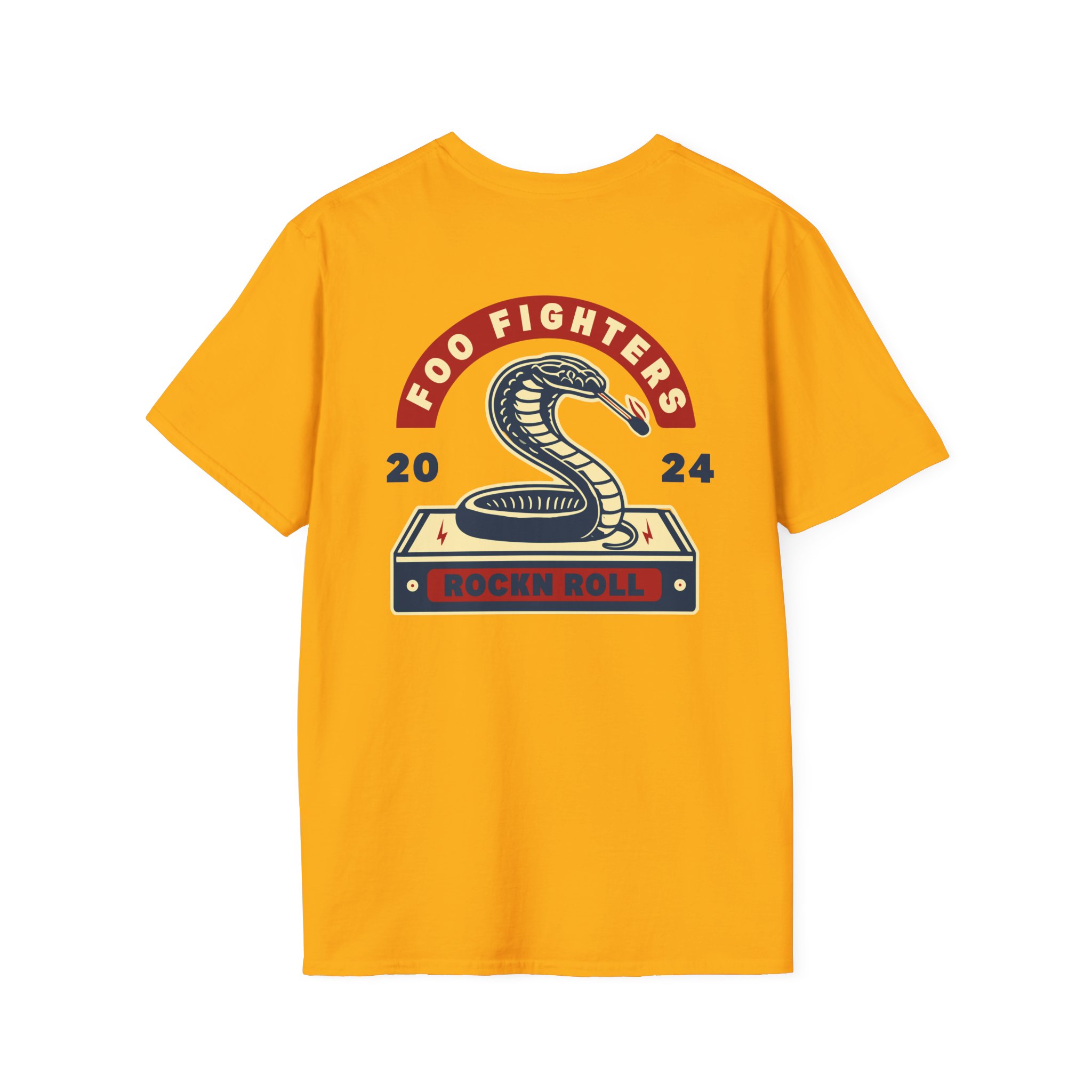 Foo Fighters Cobra Unisex Softstyle T-Shirt