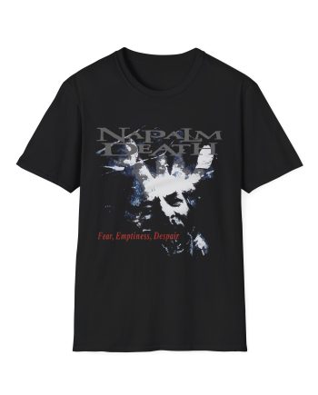 Napalm Death Fear, Emptiness, Despair Unisex Softstyle T-Shirt