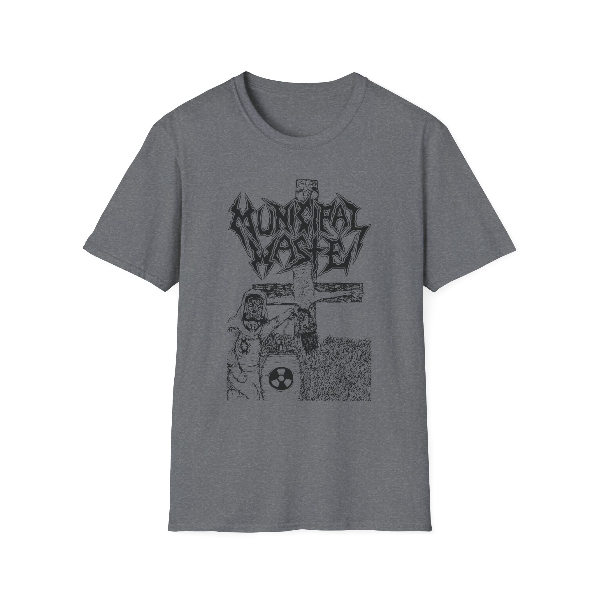 Municipal Waste Decrepit Christ Unisex Softstyle T-Shirt