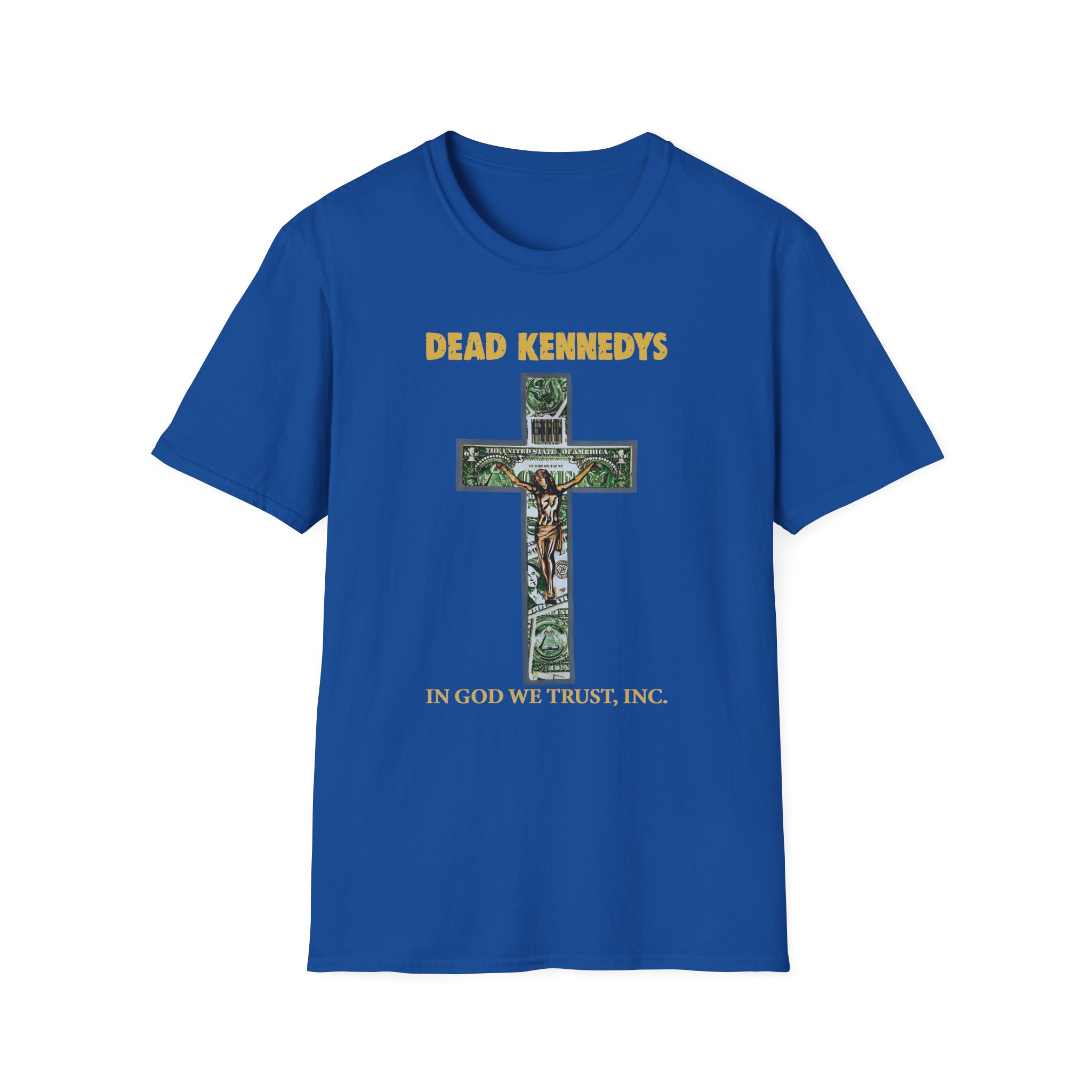Dead Kennedys In God We Trust, Inc. Unisex Softstyle T-Shirt