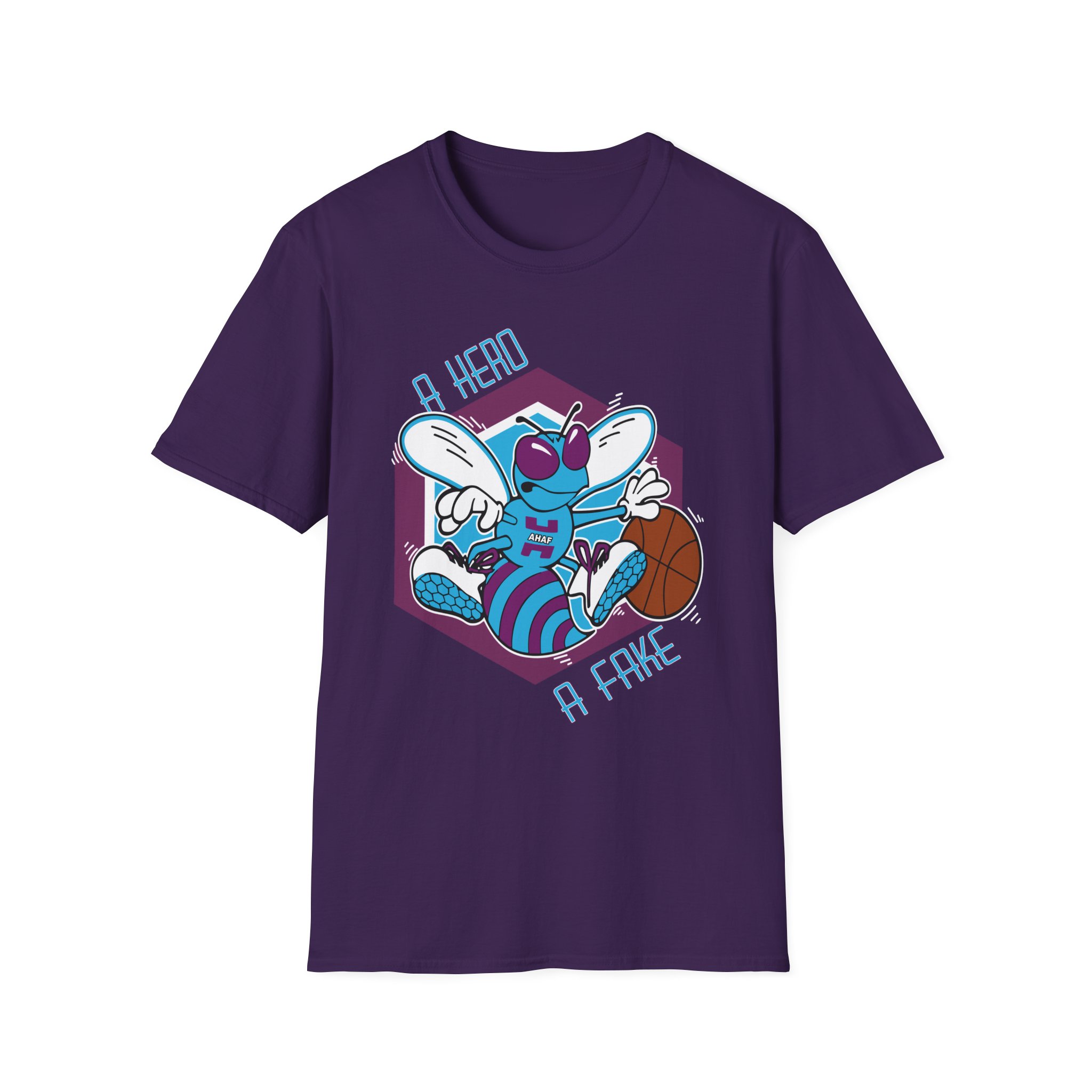A Hero a Fake Unisex Softstyle T-Shirt