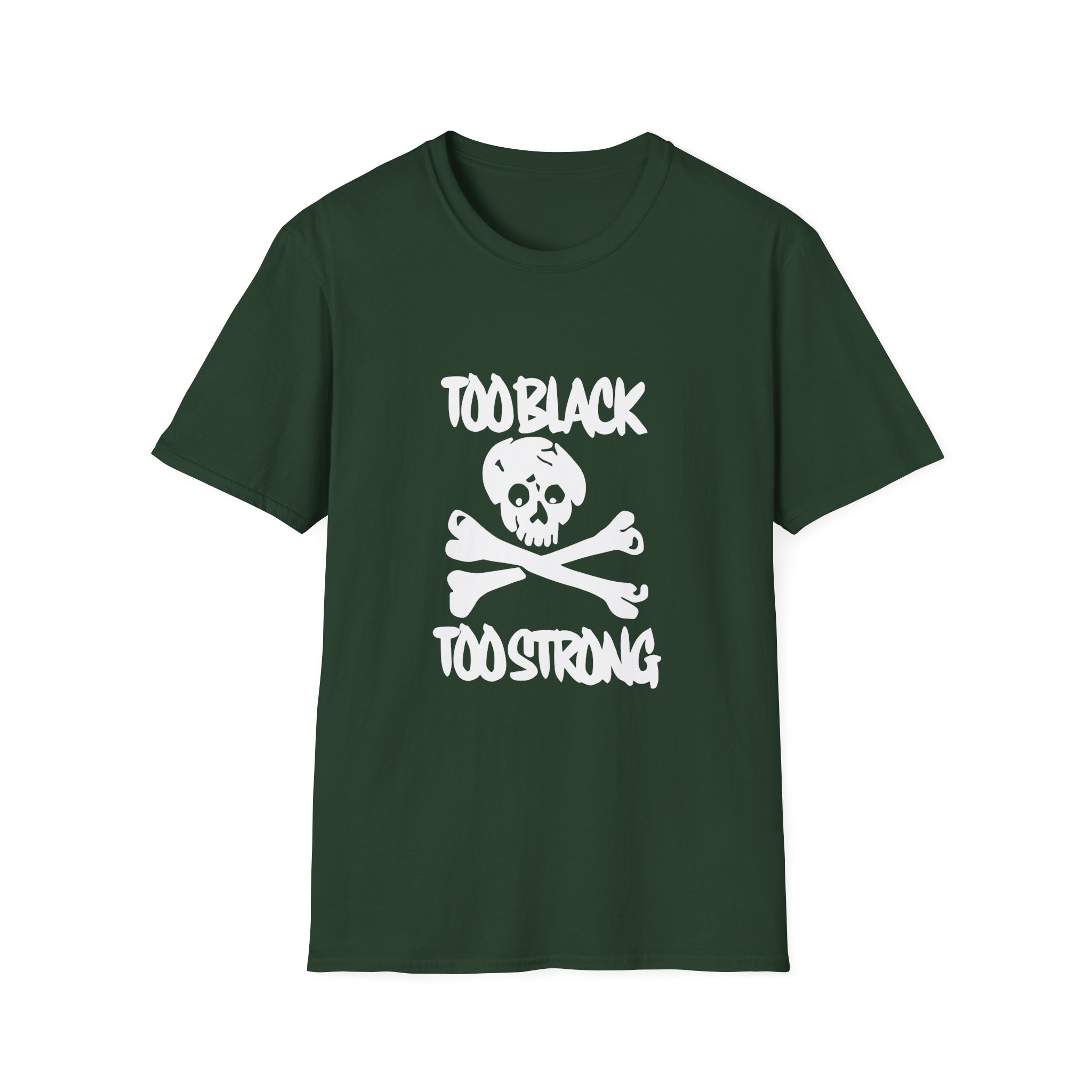 Asap Rocky Too Black Too Strong Unisex Softstyle T-Shirt