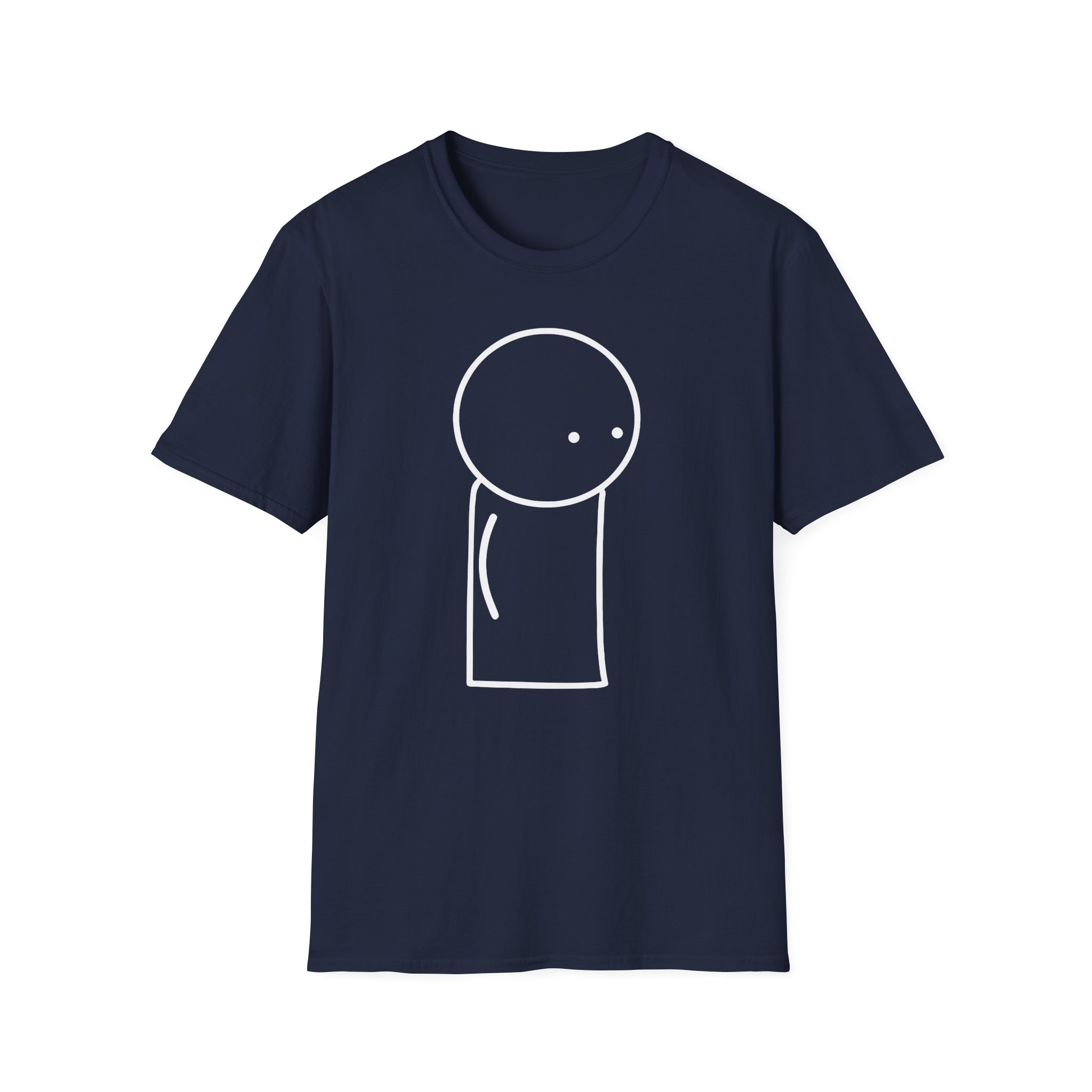 Oversimplified Character Unisex Softstyle T-Shirt