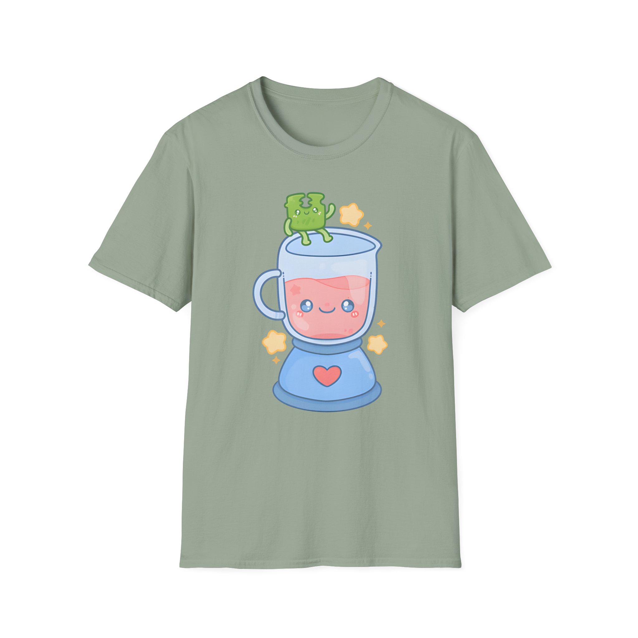 Froggy Crossing Bread Tag Unisex Softstyle T-Shirt