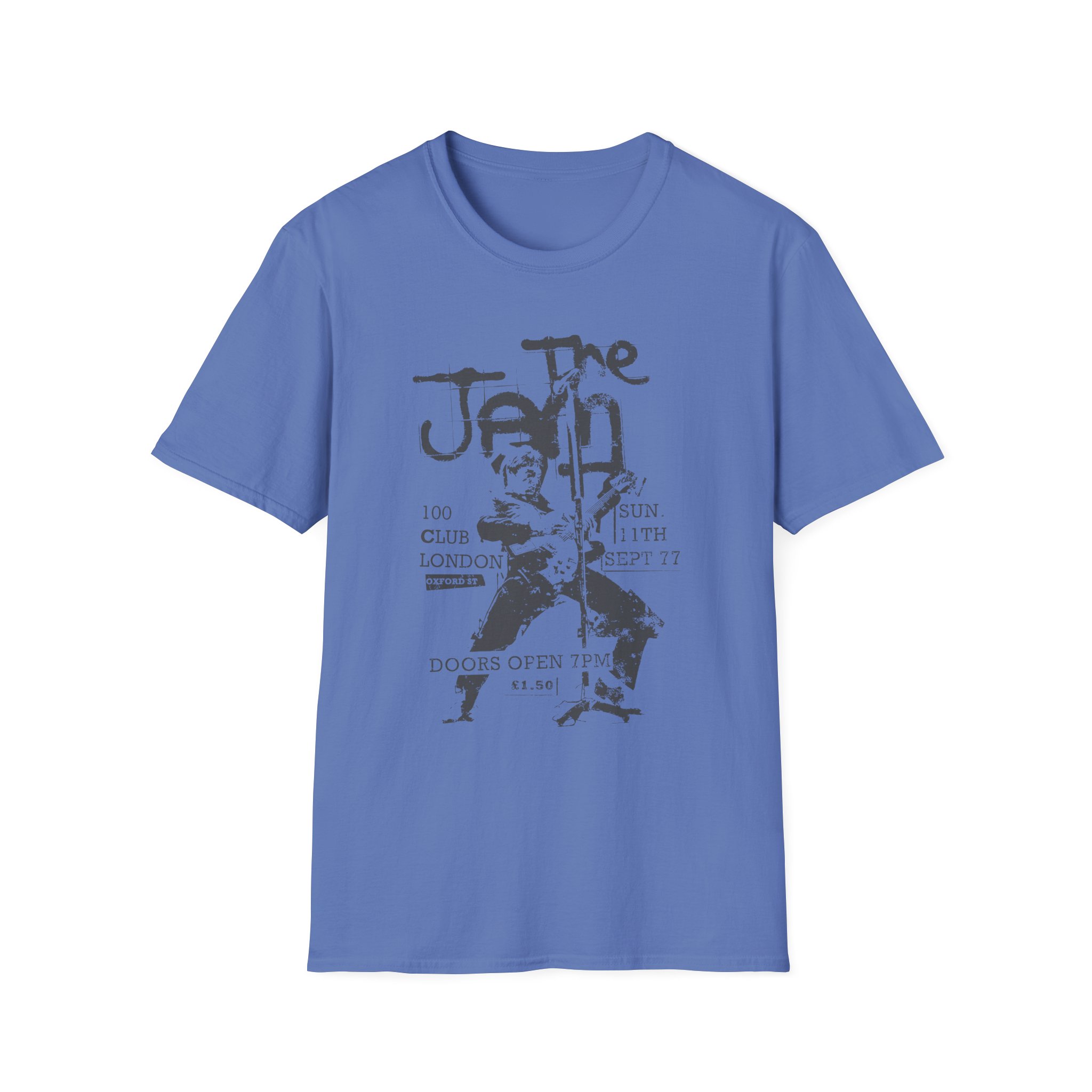 TJ 100 Club 77 Band Unisex Softstyle T-Shirt