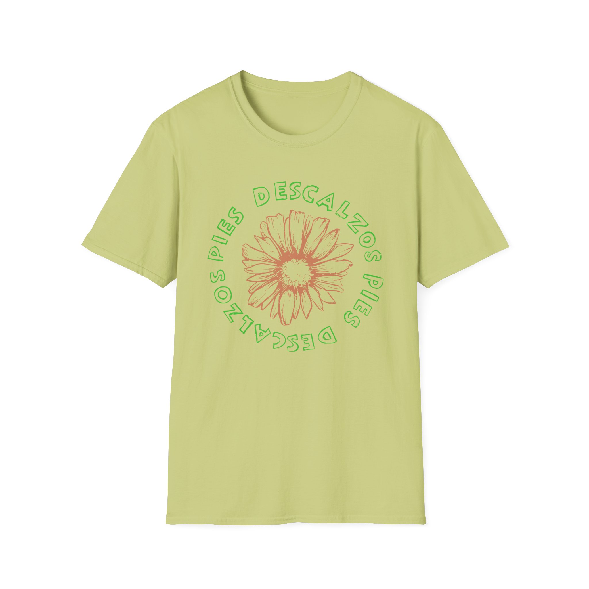 Shakira Pies Descalzos Flower Unisex Softstyle T-Shirt