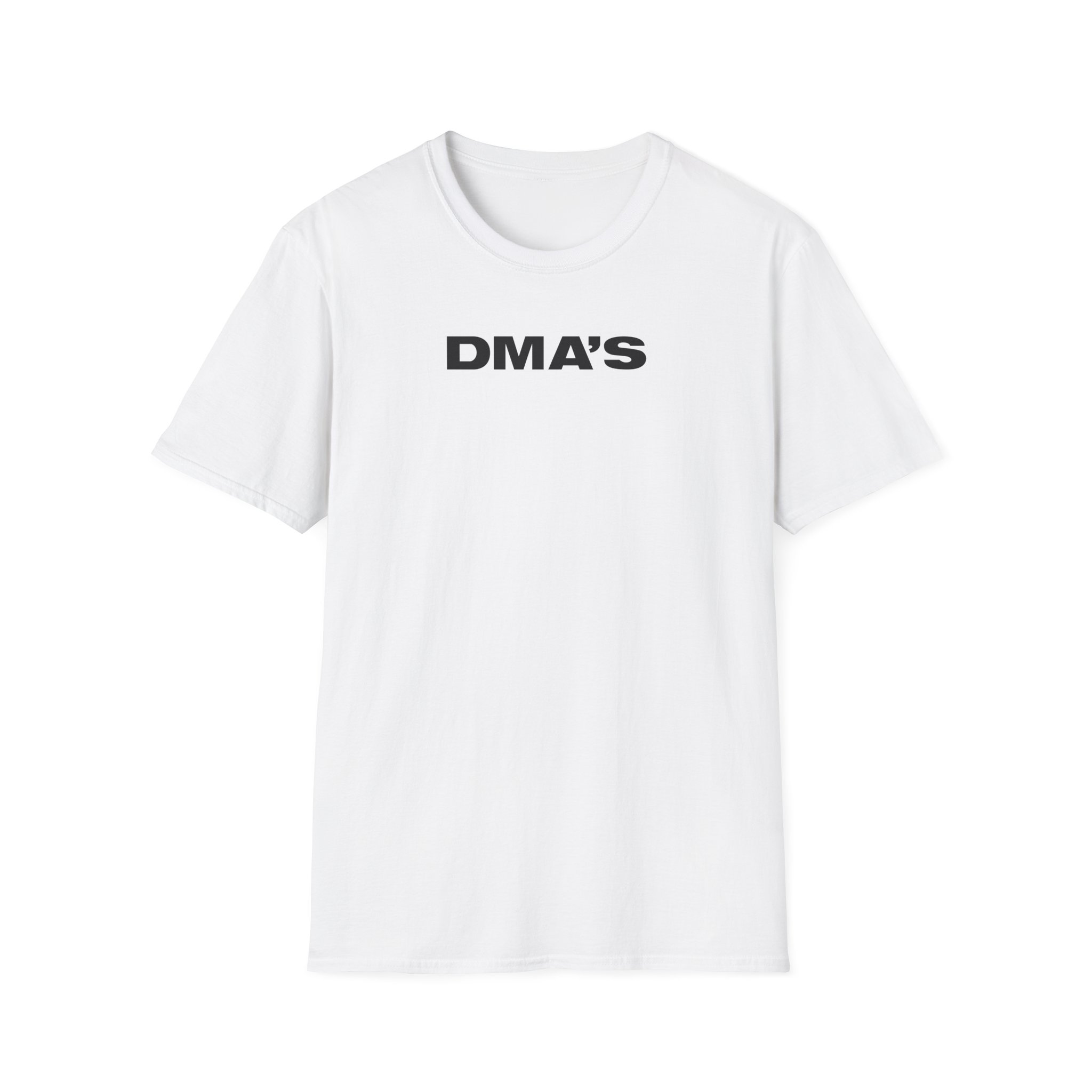 Dmas Crumbling Logo Unisex Softstyle T-Shirt
