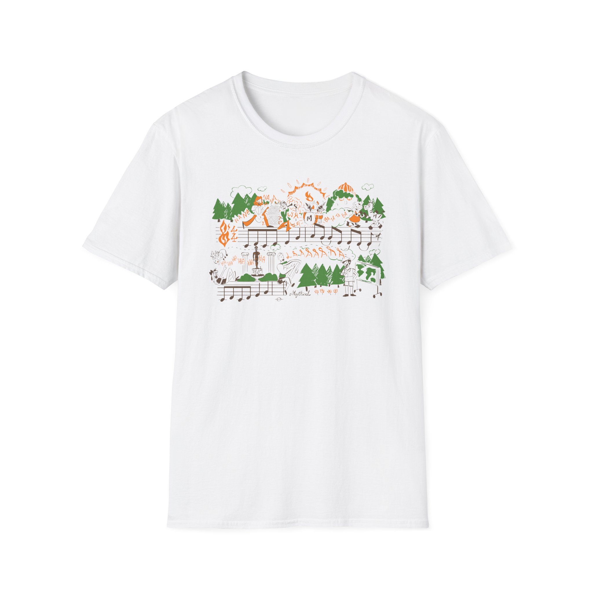 Good Mythical Morning Theme Song unisex softstyle t-shirt