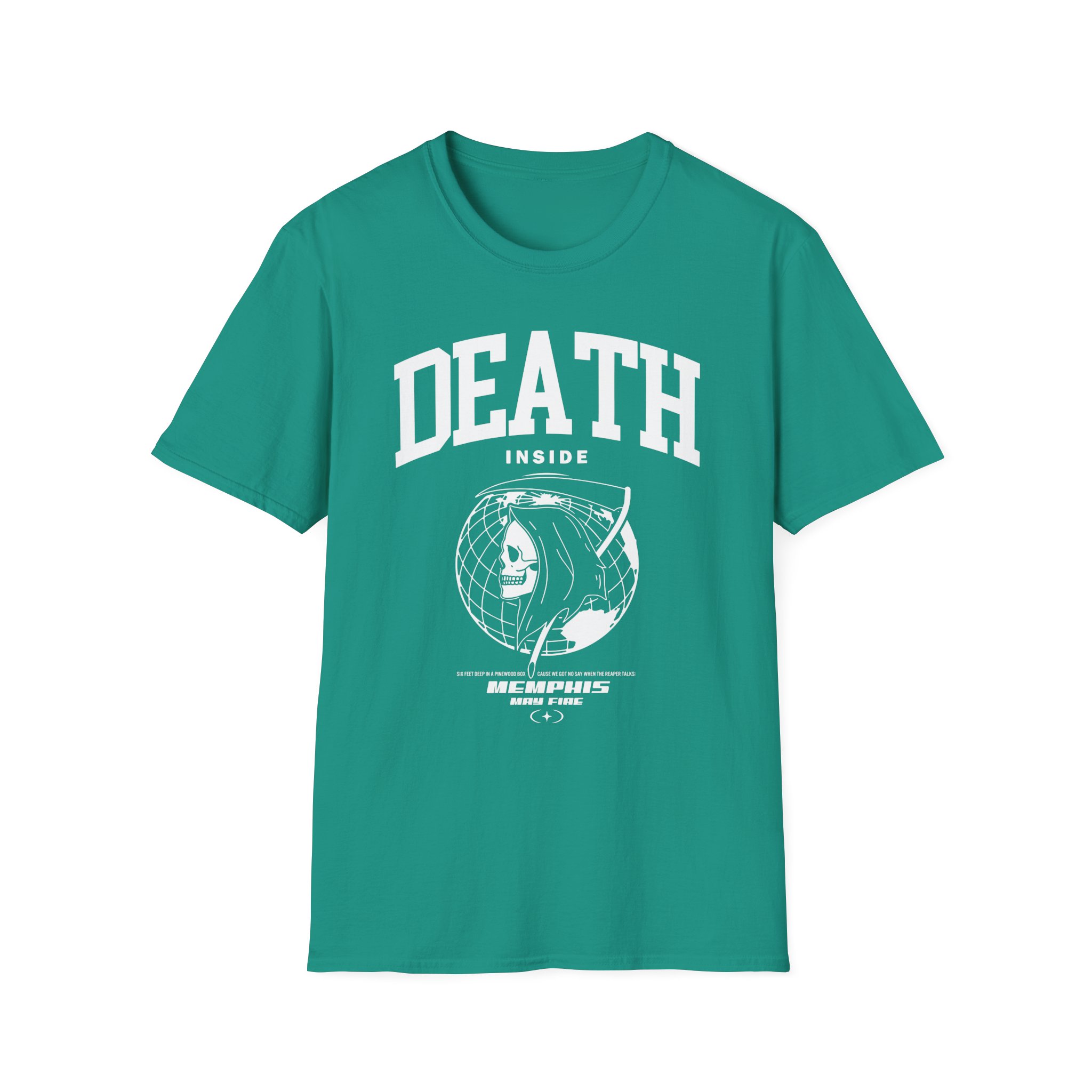 Memphis May Fire Death Inside Spider Unisex Softstyle T-Shirt