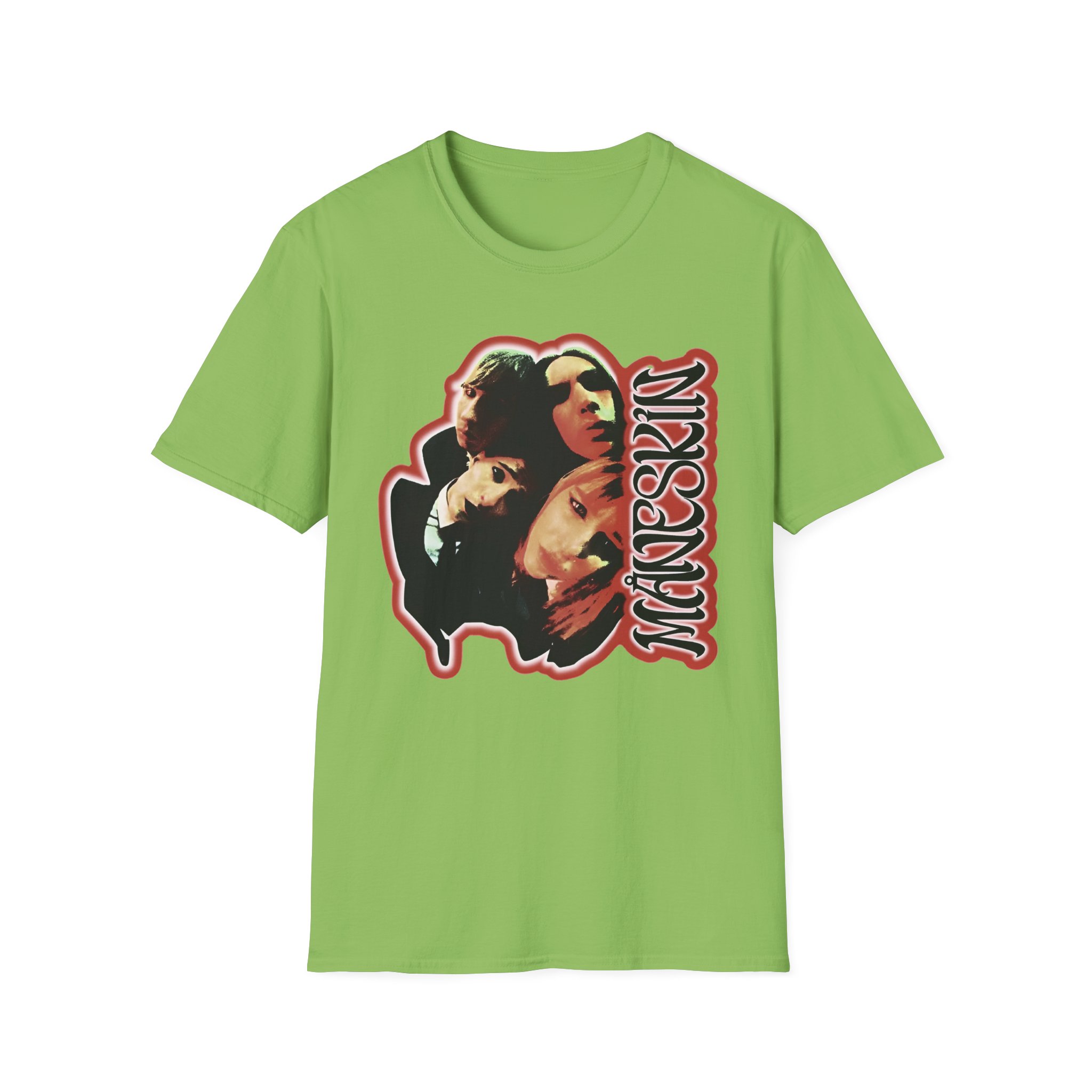Maneskin Fisheye Unisex Softstyle T-Shirt