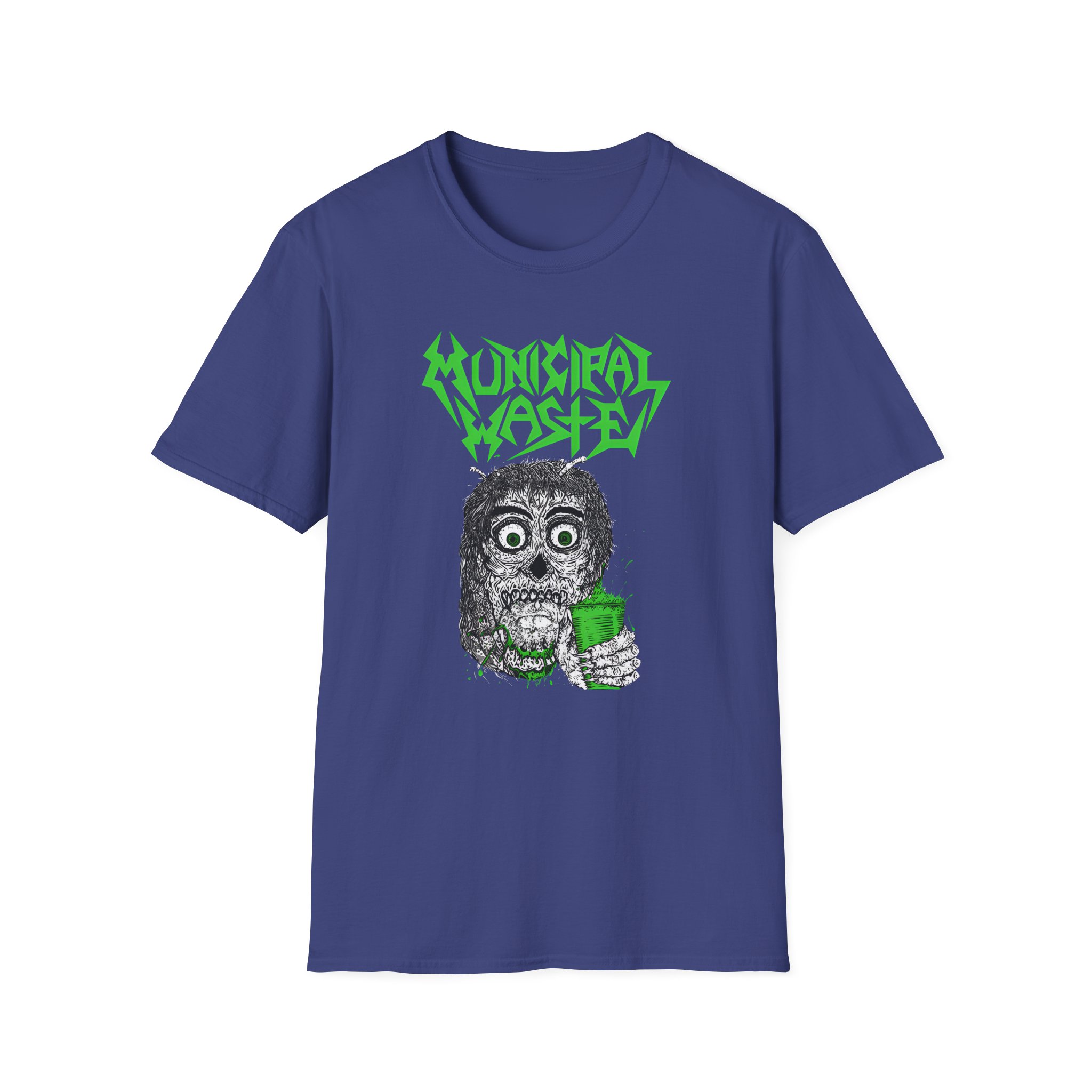 Municipal Waste Beer Zombie Unisex Softstyle T-Shirt