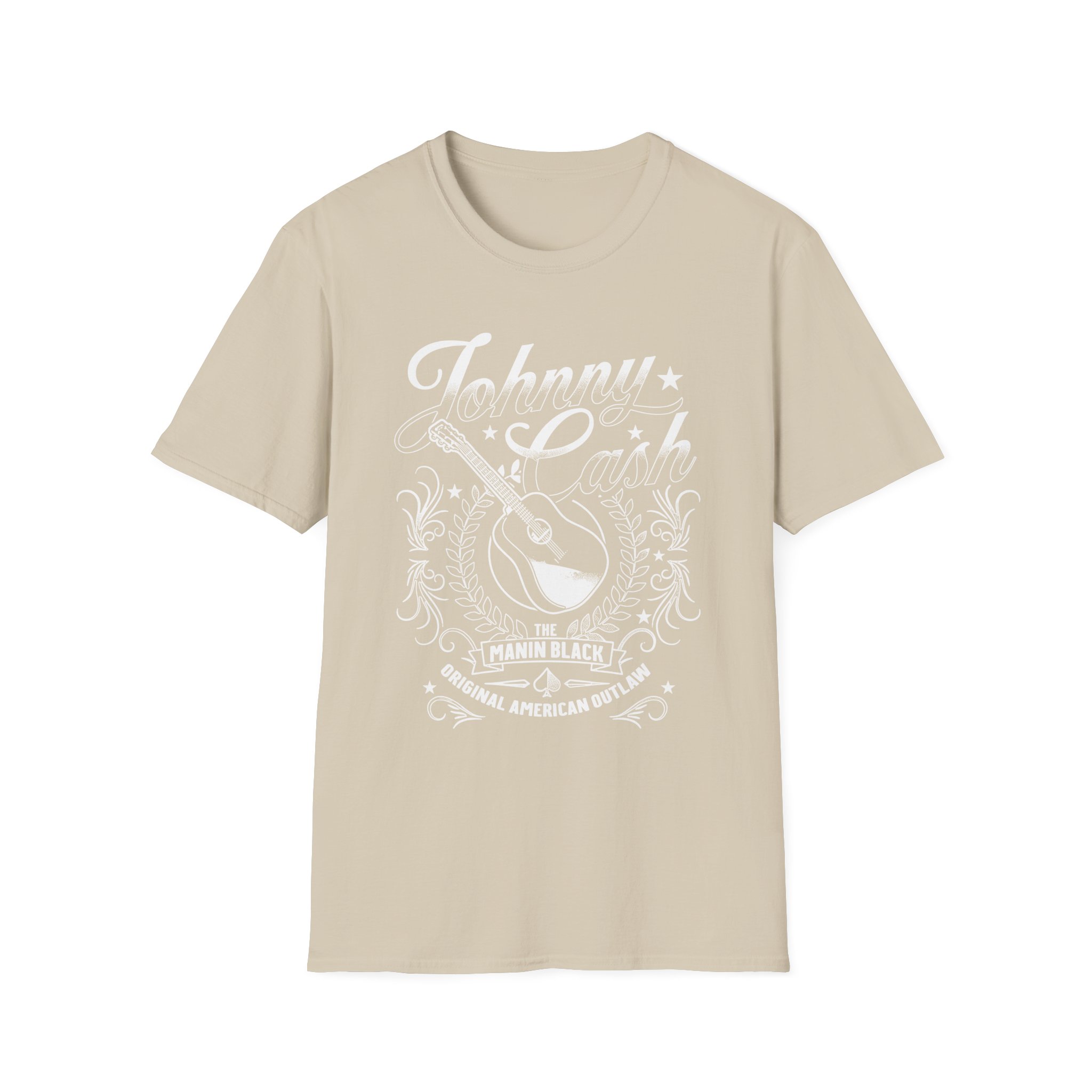 Johnny Cash Man in Black Guitar unisex t-shirt
