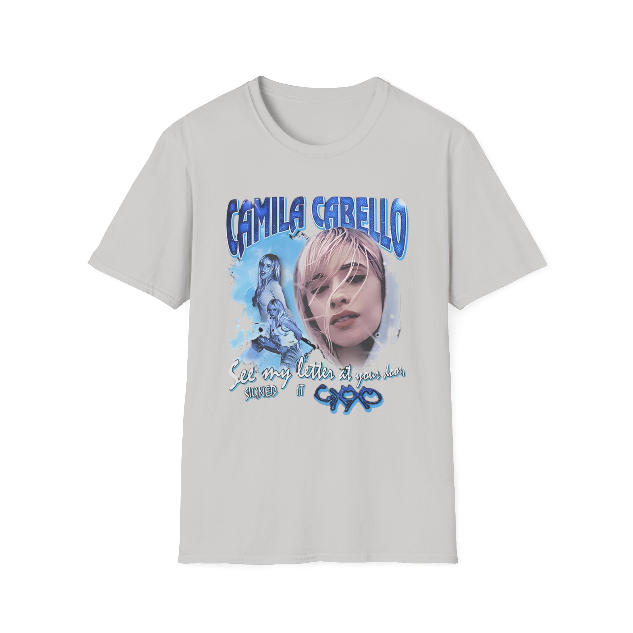 Camila Cabello Signed It C,xoxo Unisex Softstyle T-Shirt