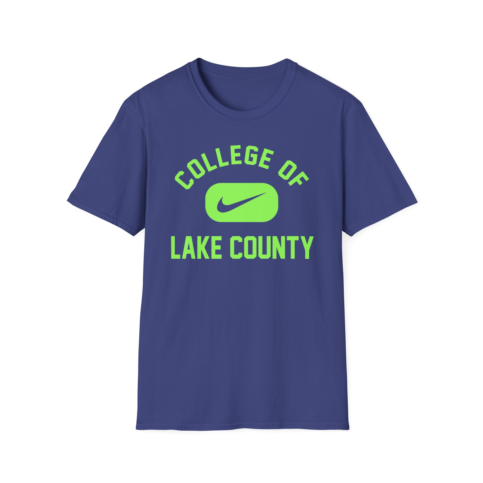 College Lake County Nike Lancers Unisex Softstyle T-Shirt
