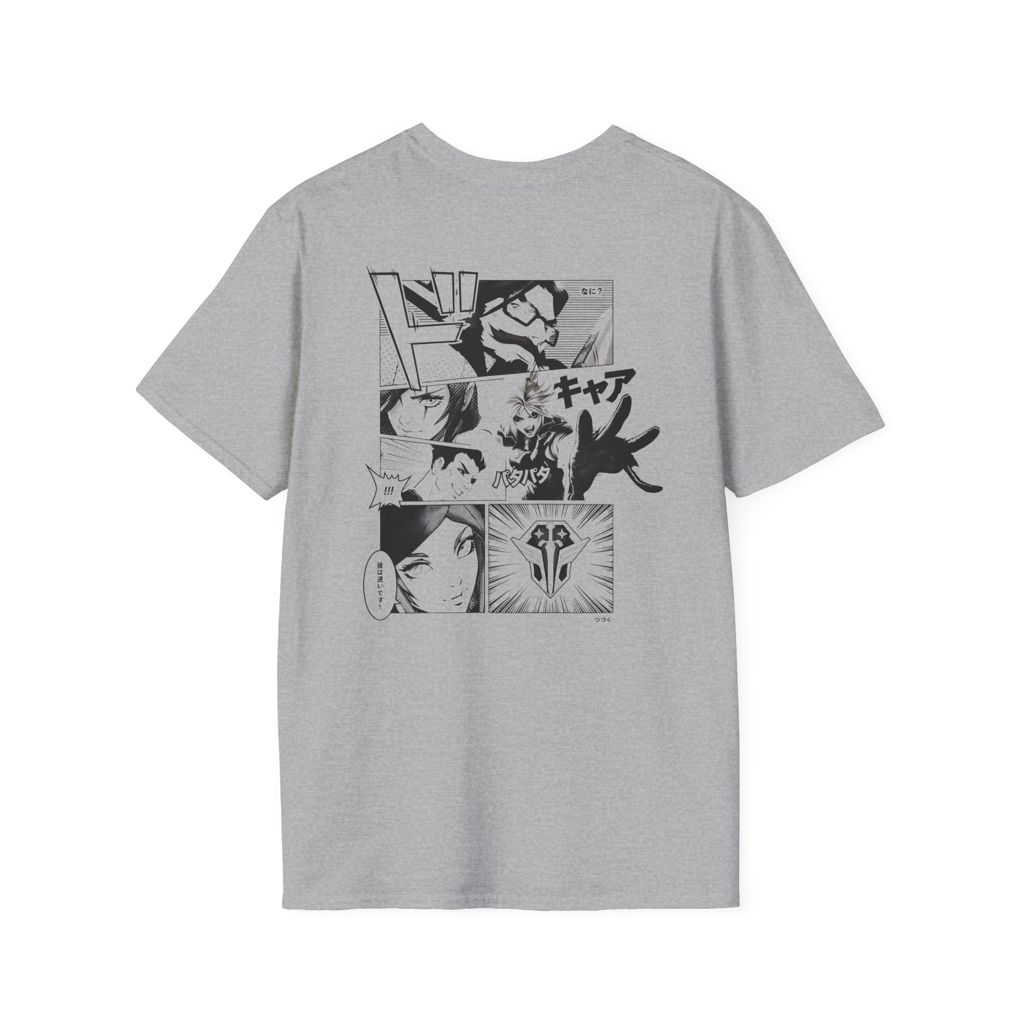 League Of Legends Manga Unisex Softstyle T-Shirt