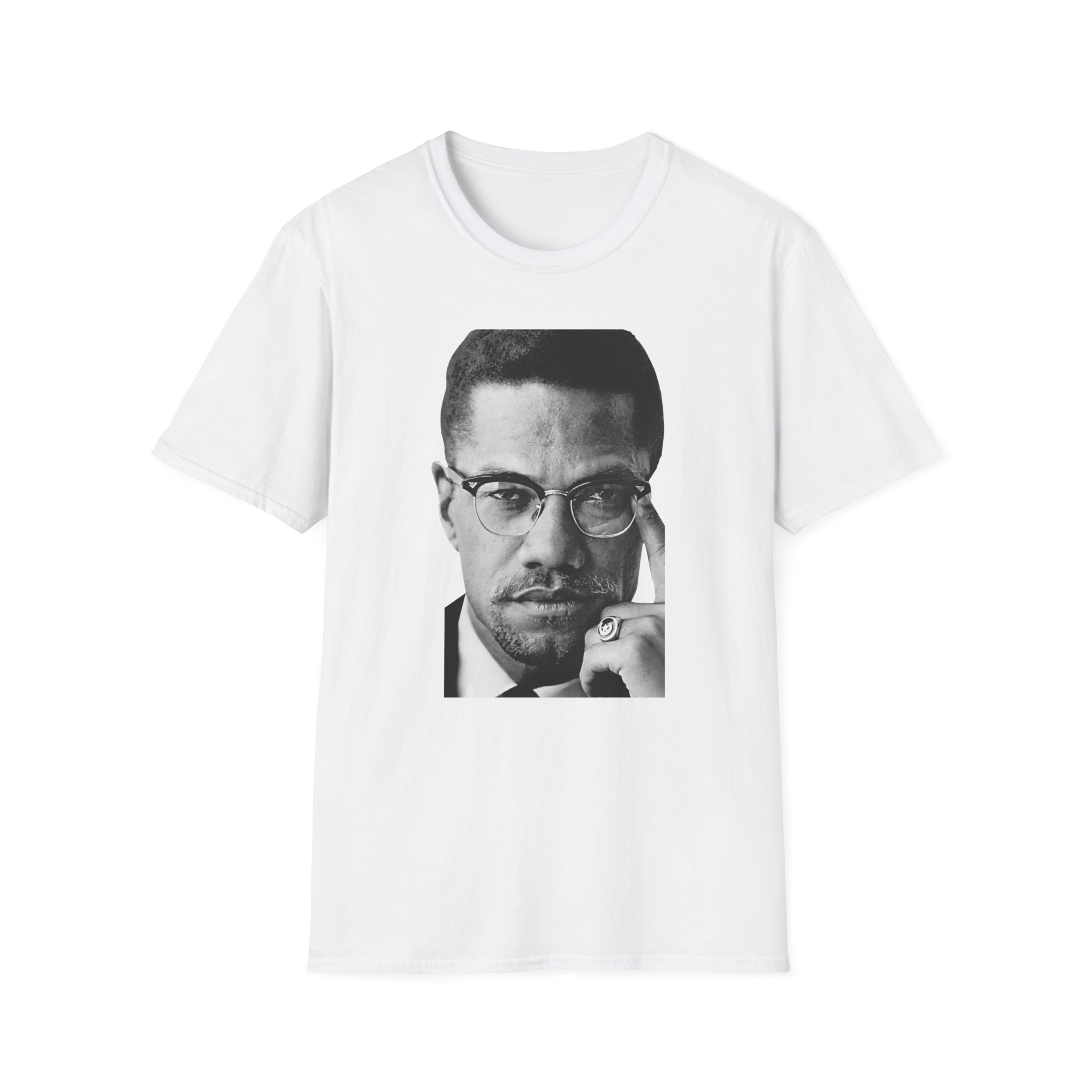 Malcolm X Classic Unisex Softstyle T-Shirt