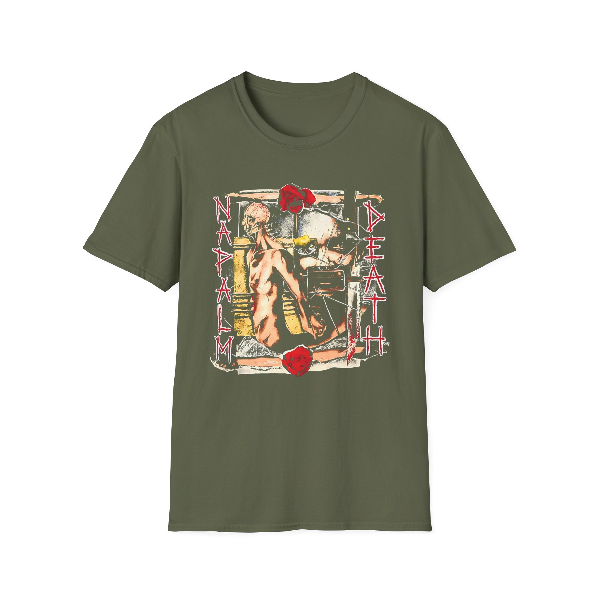 Napalm Death Self Betrayer Unisex Softstyle T-Shirt
