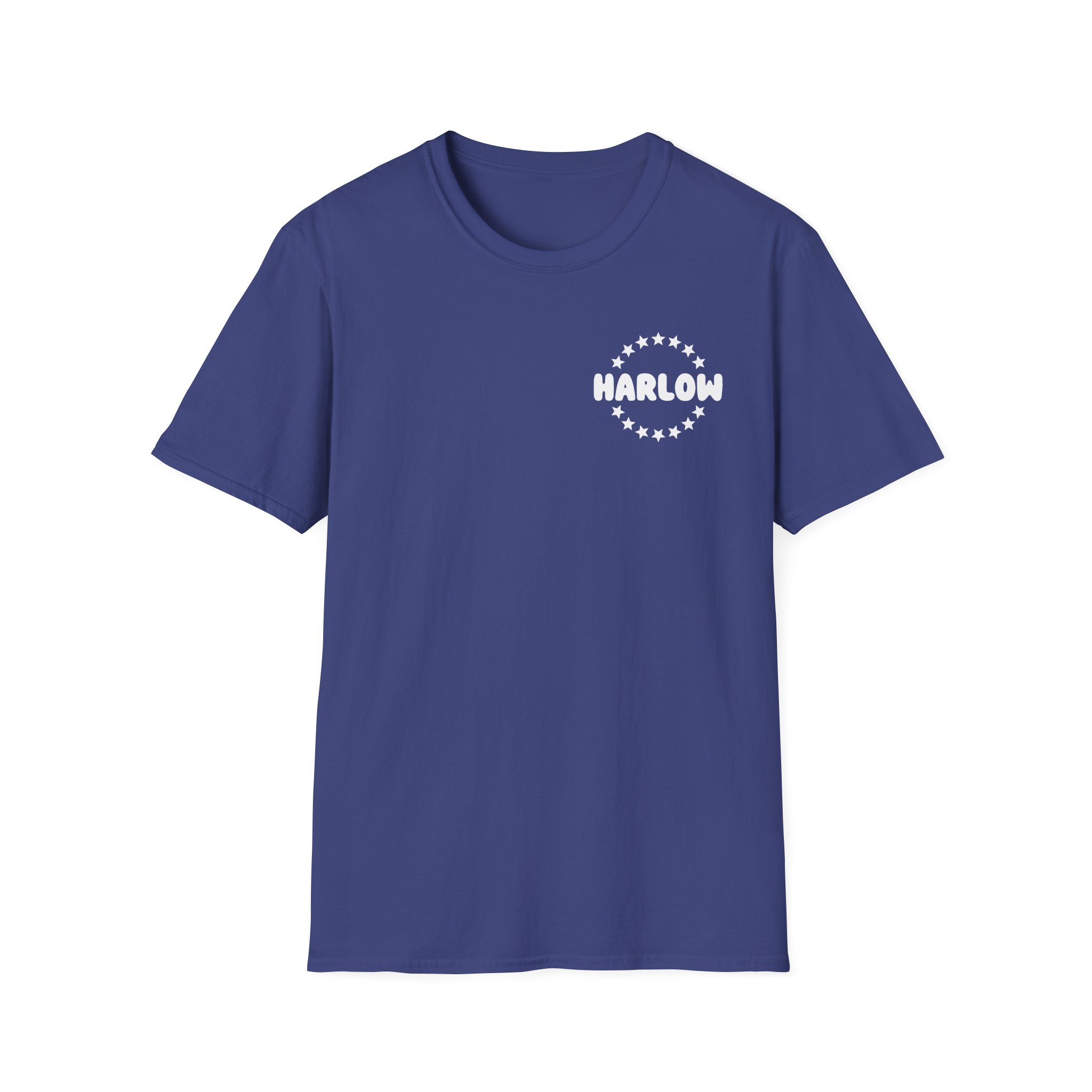 Harlow and Popcorn Unisex Softstyle T-Shirt