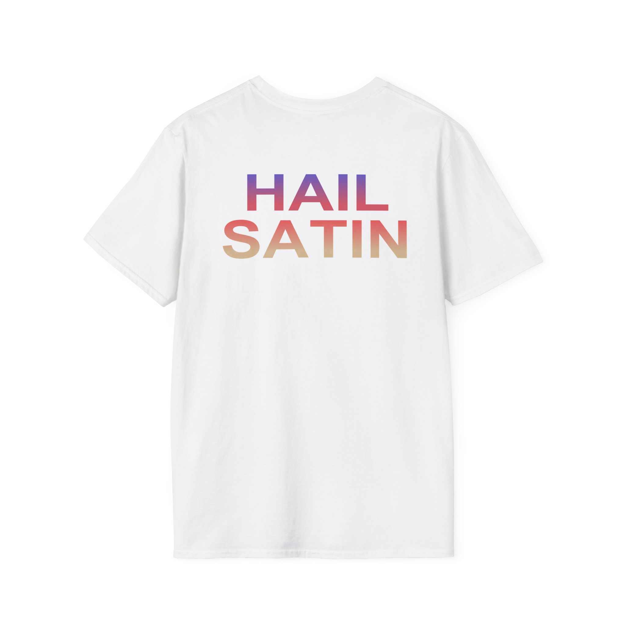 Foo Fighters Dee Gees Hail Satin Unisex Softstyle T-Shirt