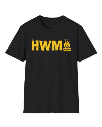 Hot Water Music OG Letter Unisex Softstyle T-Shirt