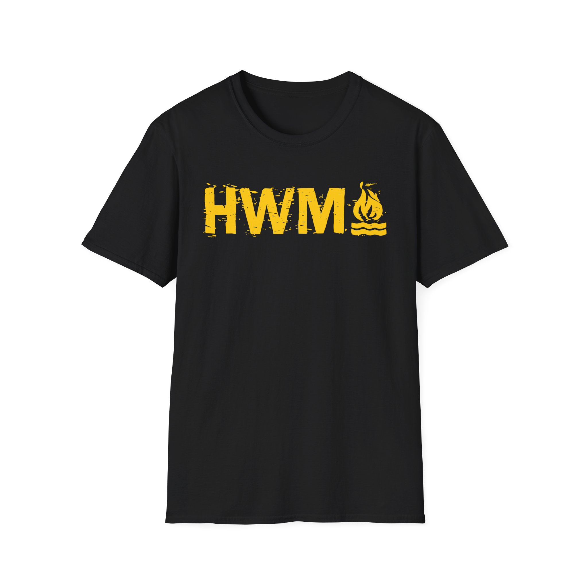 Hot Water Music OG Letter Unisex Softstyle T-Shirt