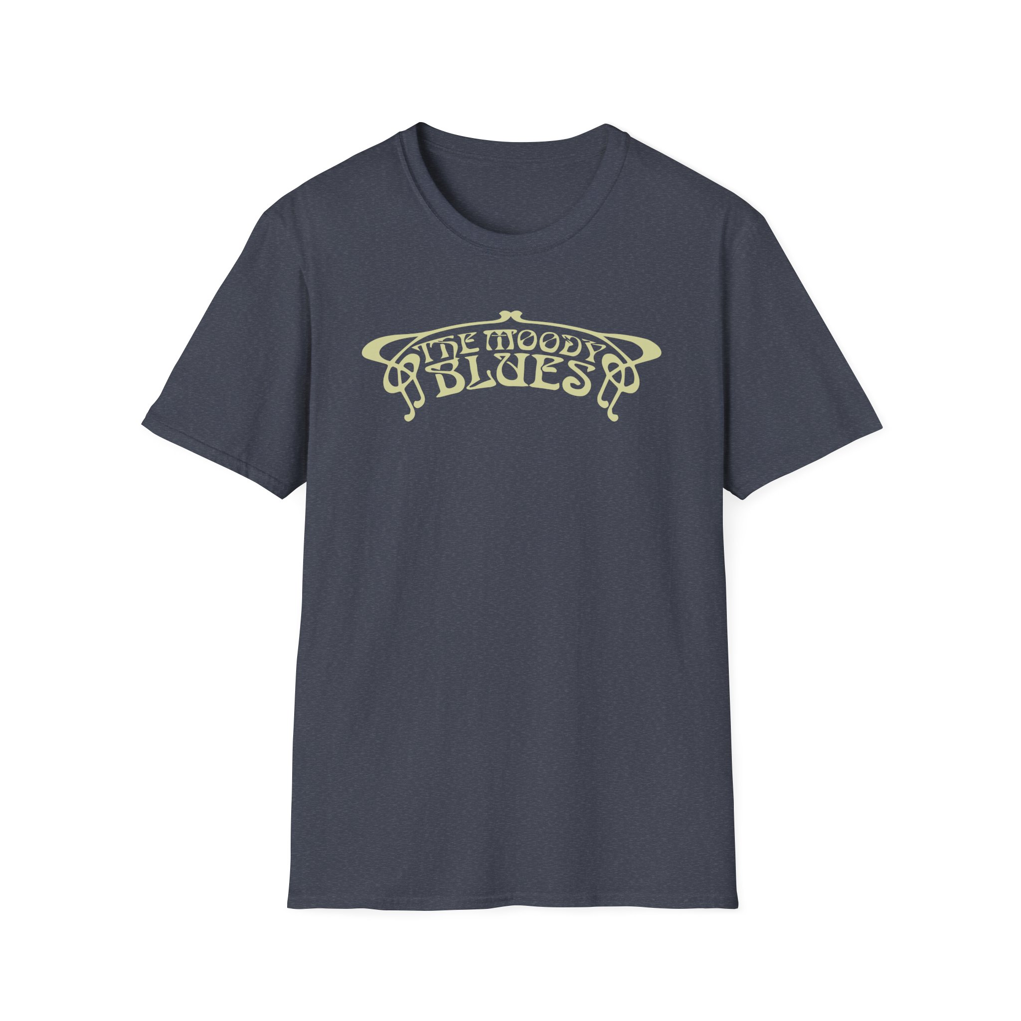 The Moody Blues Distressed Logo Unisex Softstyle T-Shirt