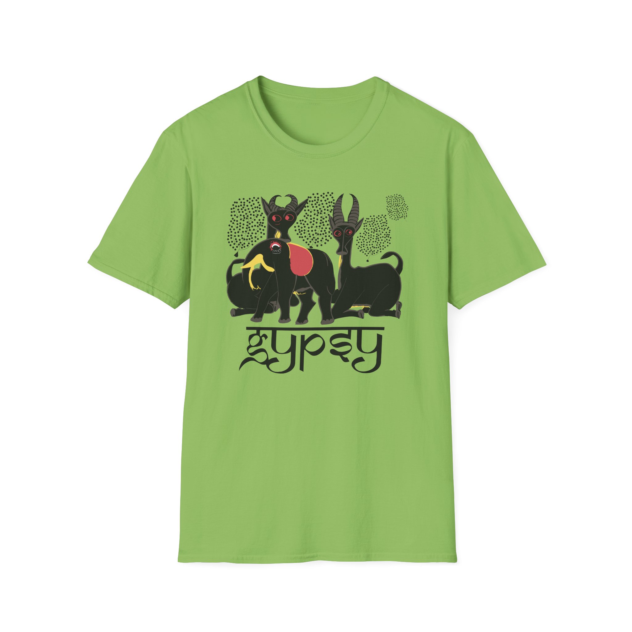 Gypsy Music For Animals Unisex Softstyle T-Shirt
