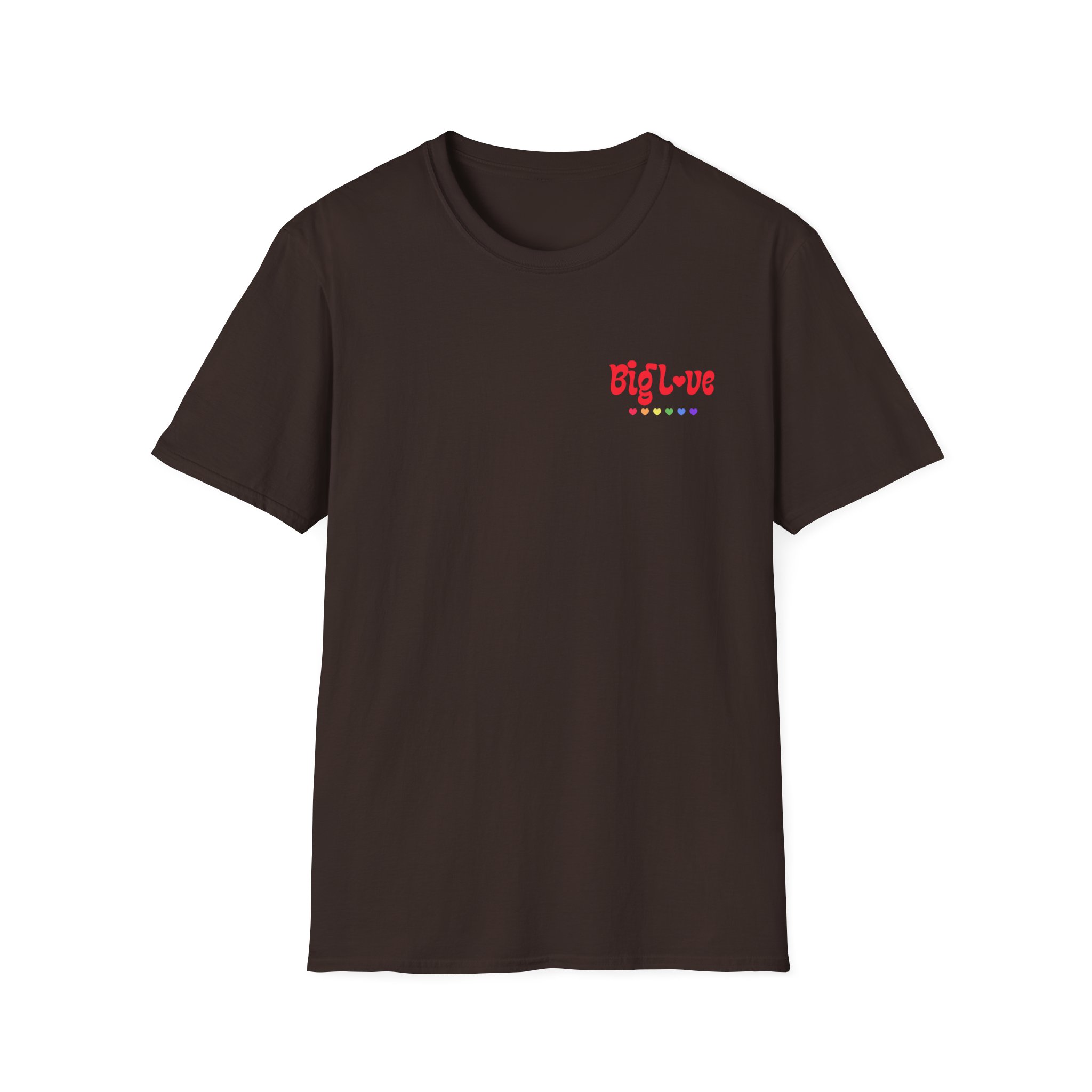 Erin Caldwell Pride BIG LOVE Unisex Softstyle T-Shirt