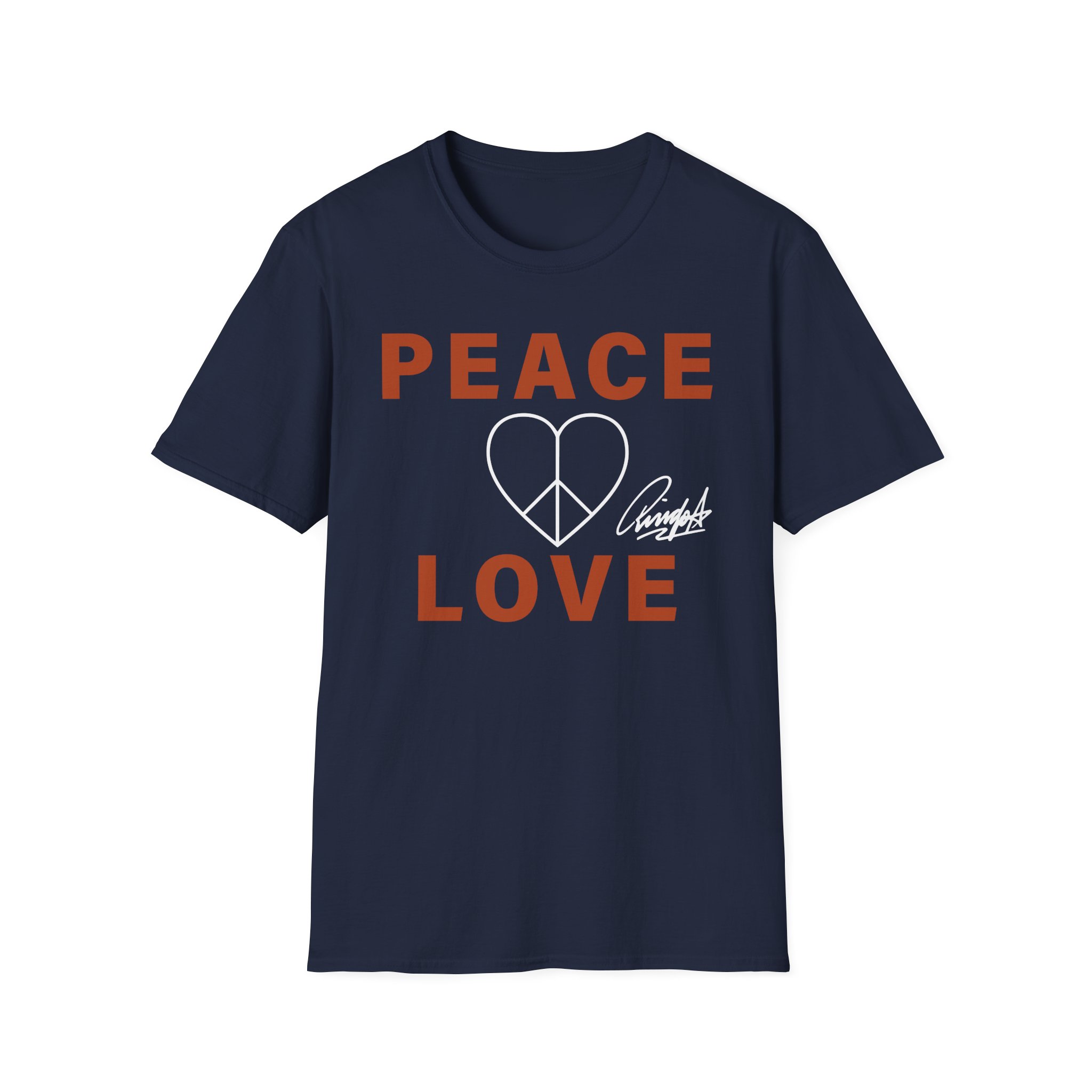 Ringo Starr Peace & Love Unisex Softstyle T-Shirt