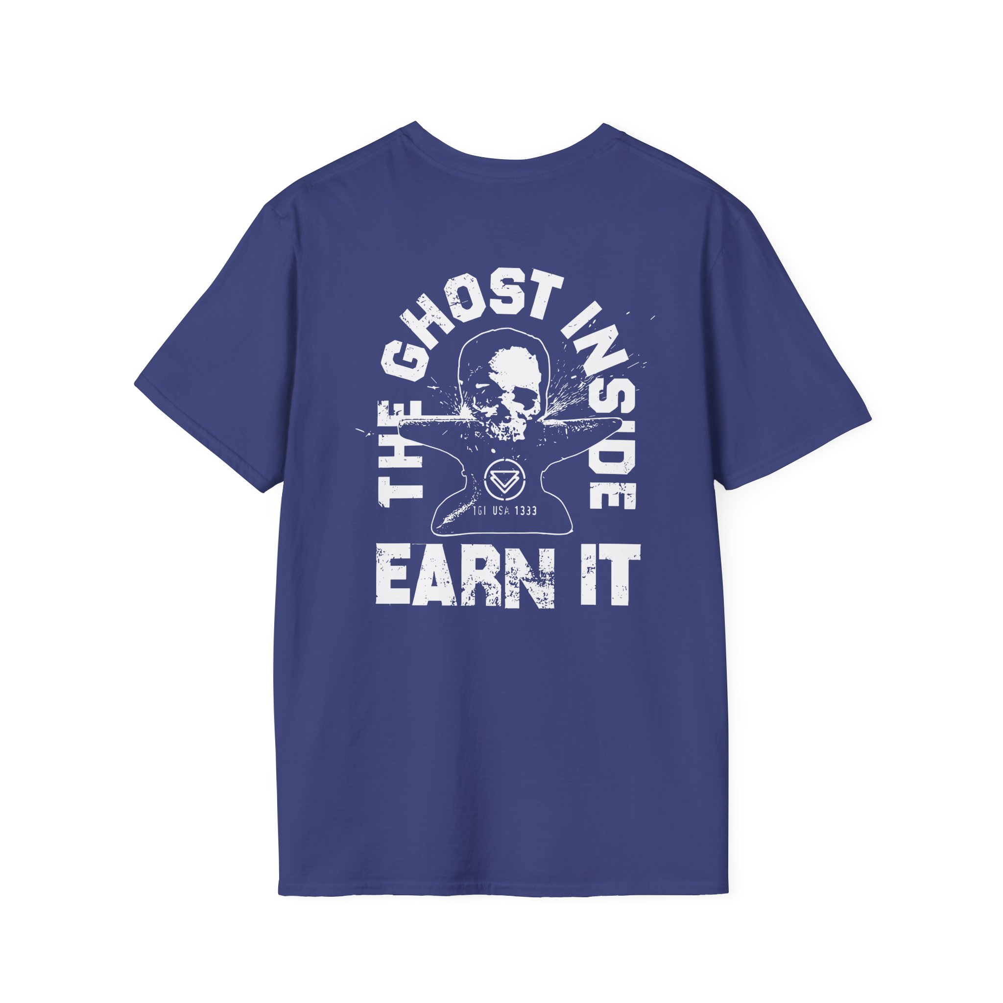 The Ghost Inside Anvil Skull Unisex Softstyle T-Shirt