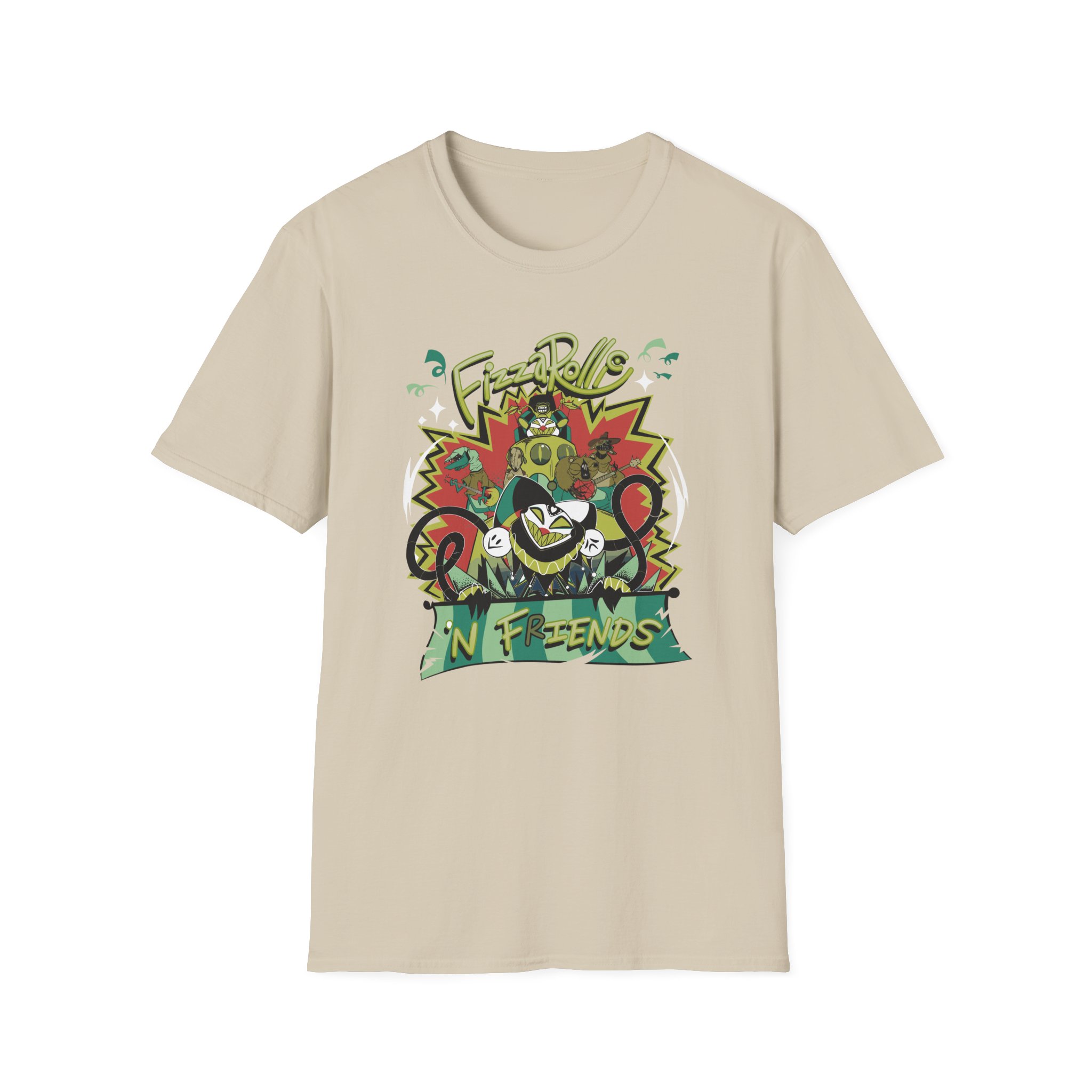 Helluva Boss Fizz N Friends Unisex Softstyle T-Shirt