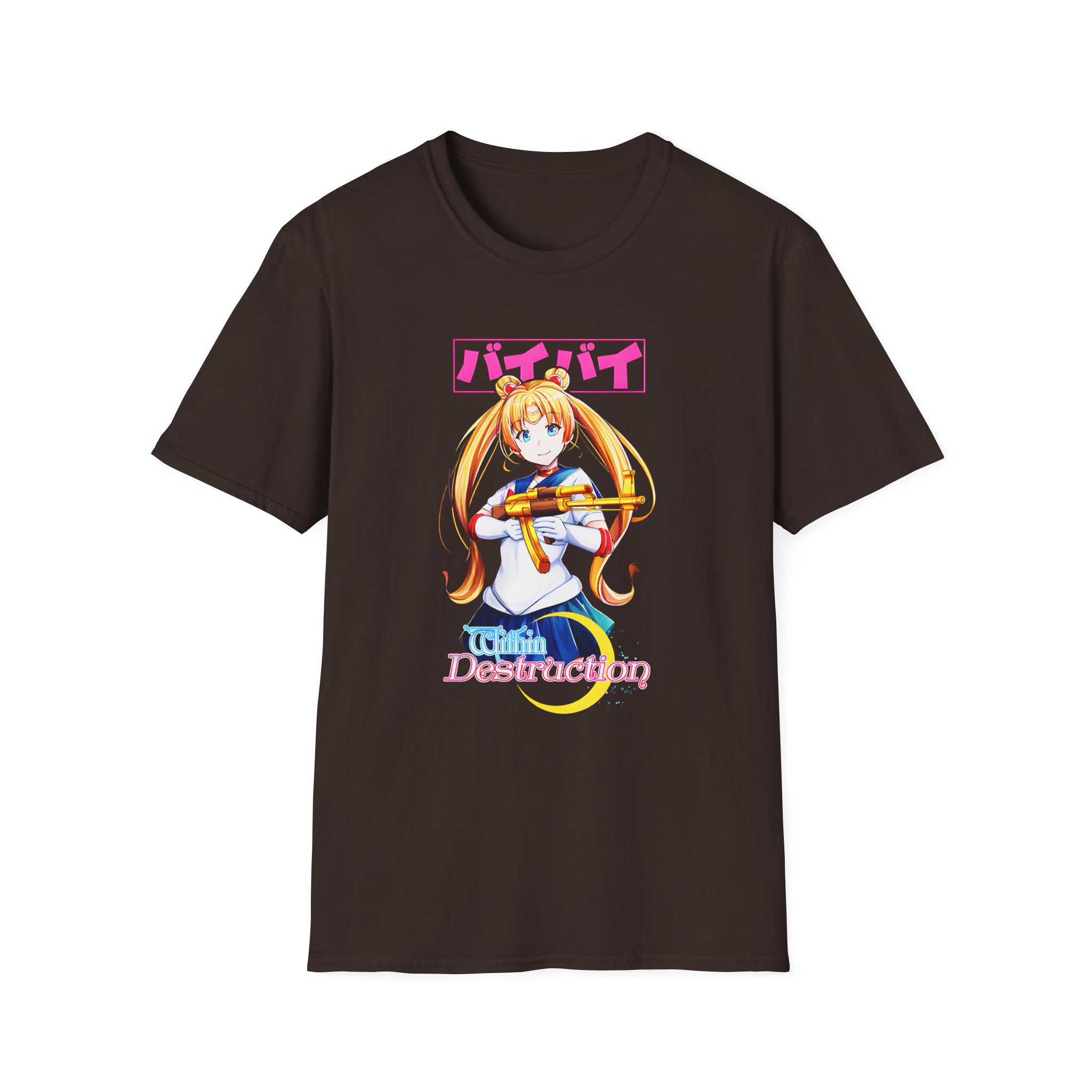 Within Destruction Sailor Moon unisex softstyle t-shirt