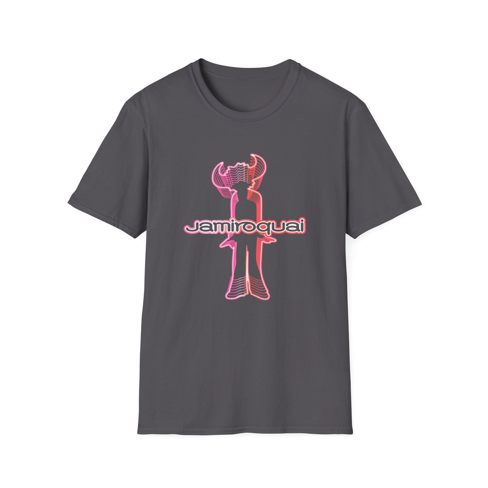 J Buffalo Man Neon Unisex Softstyle T-Shirt