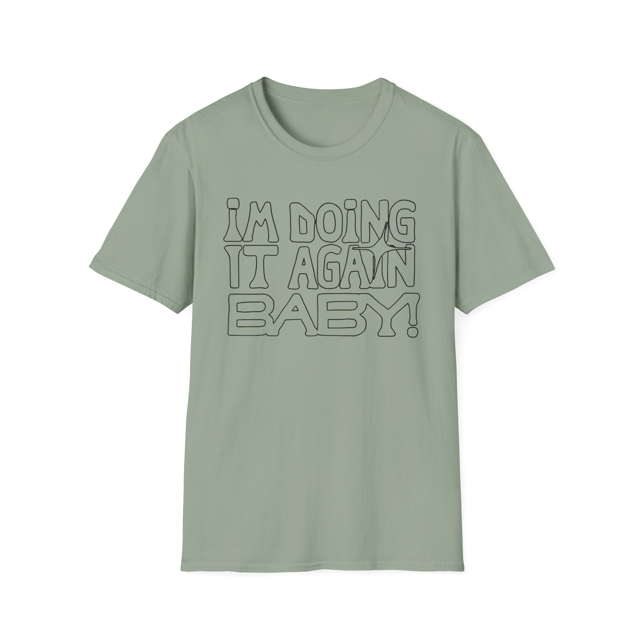 Girl in Red I'M DOING IT AGAIN BABY! Unisex Softstyle T-Shirt