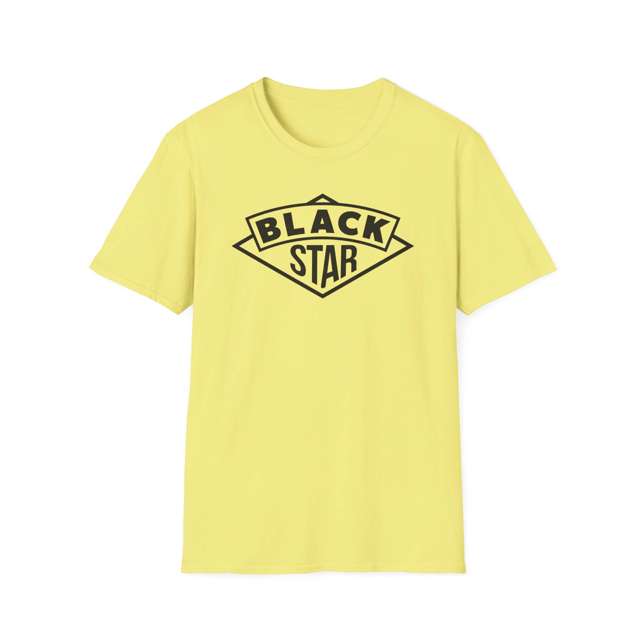 Black Star Icon Unisex Softstyle T-Shirt