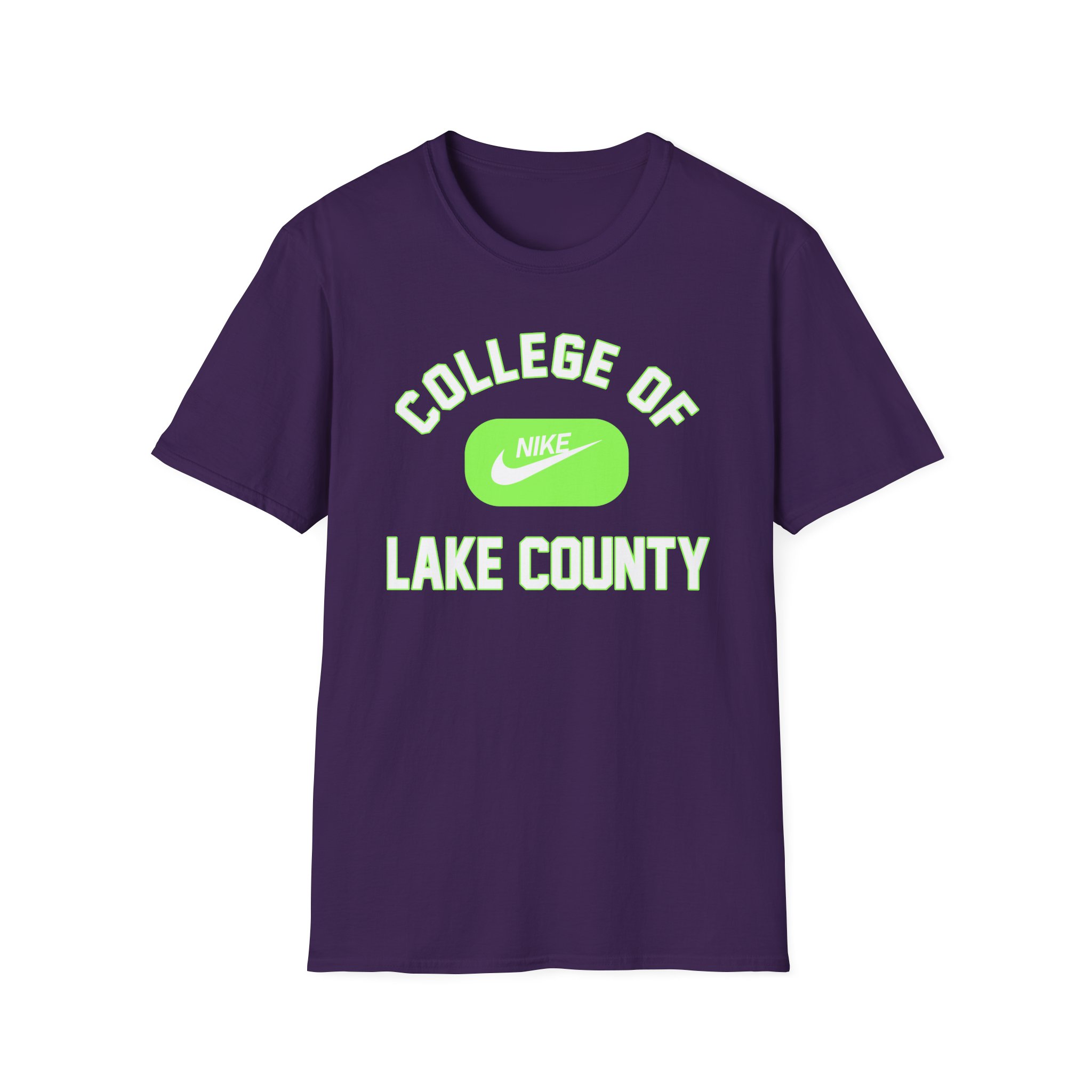 College Lake County Nike Club Unisex Softstyle T-Shirt