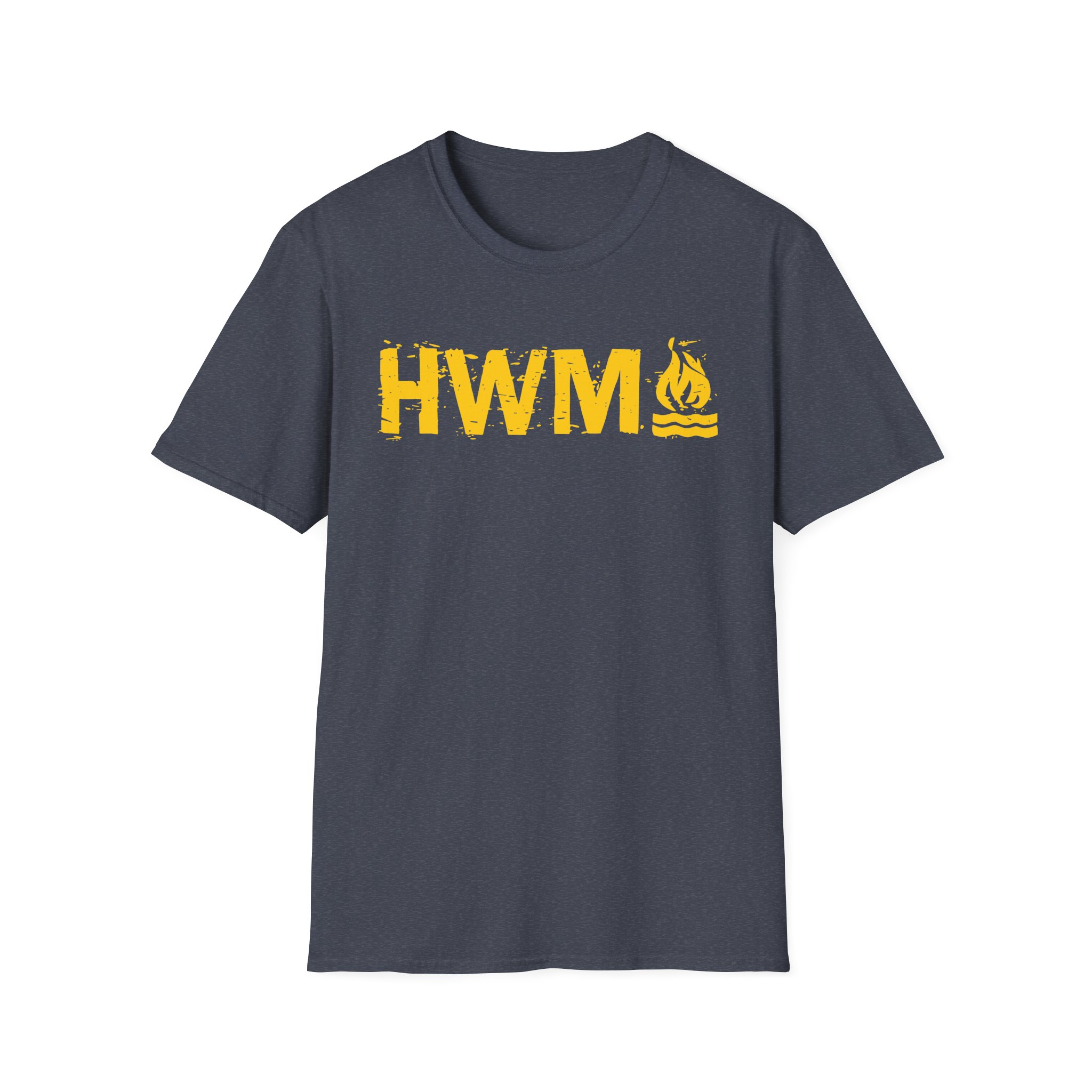 Hot Water Music OG Letter Unisex Softstyle T-Shirt