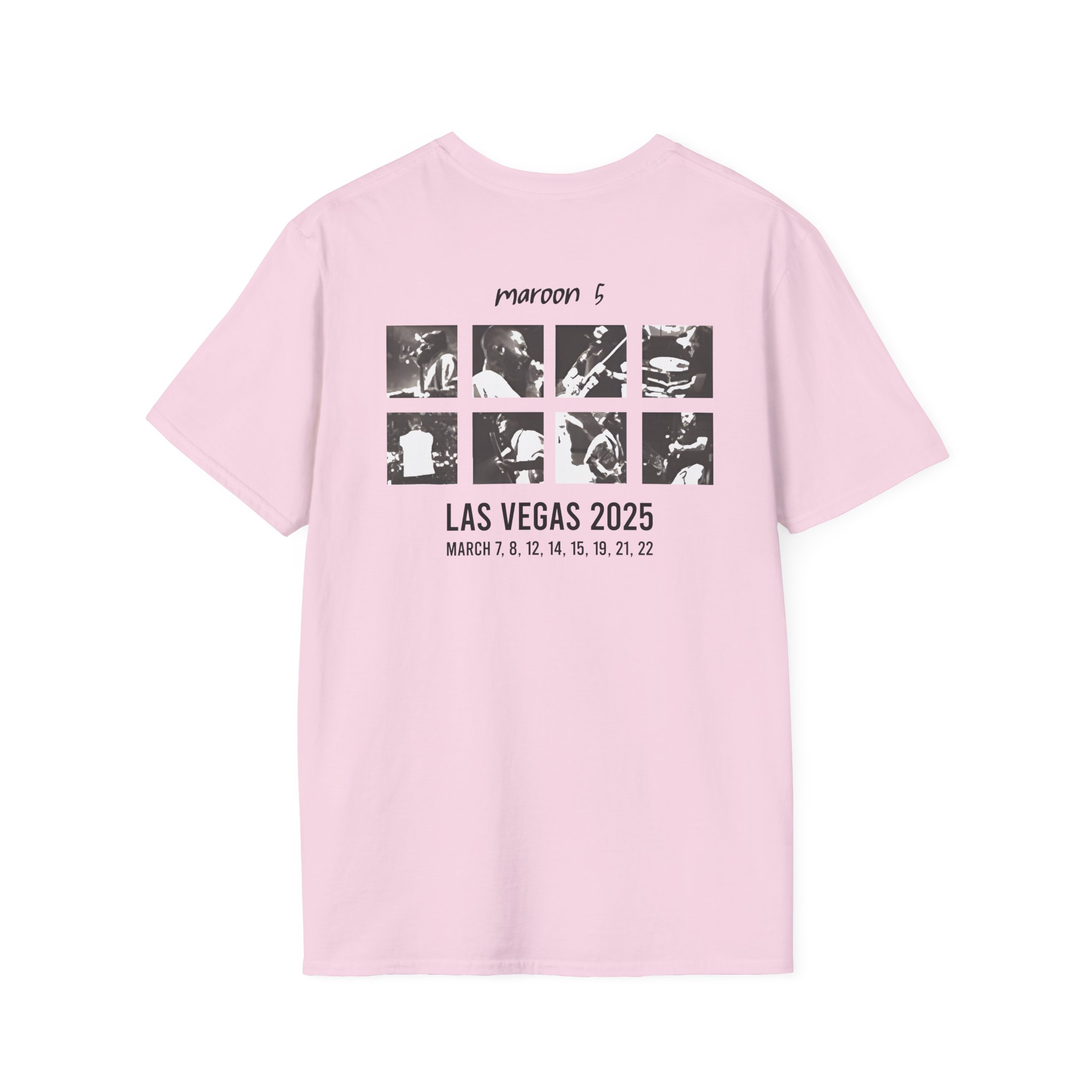 Adam Levine M5LV 2025 Grid Unisex Softstyle T-Shirt