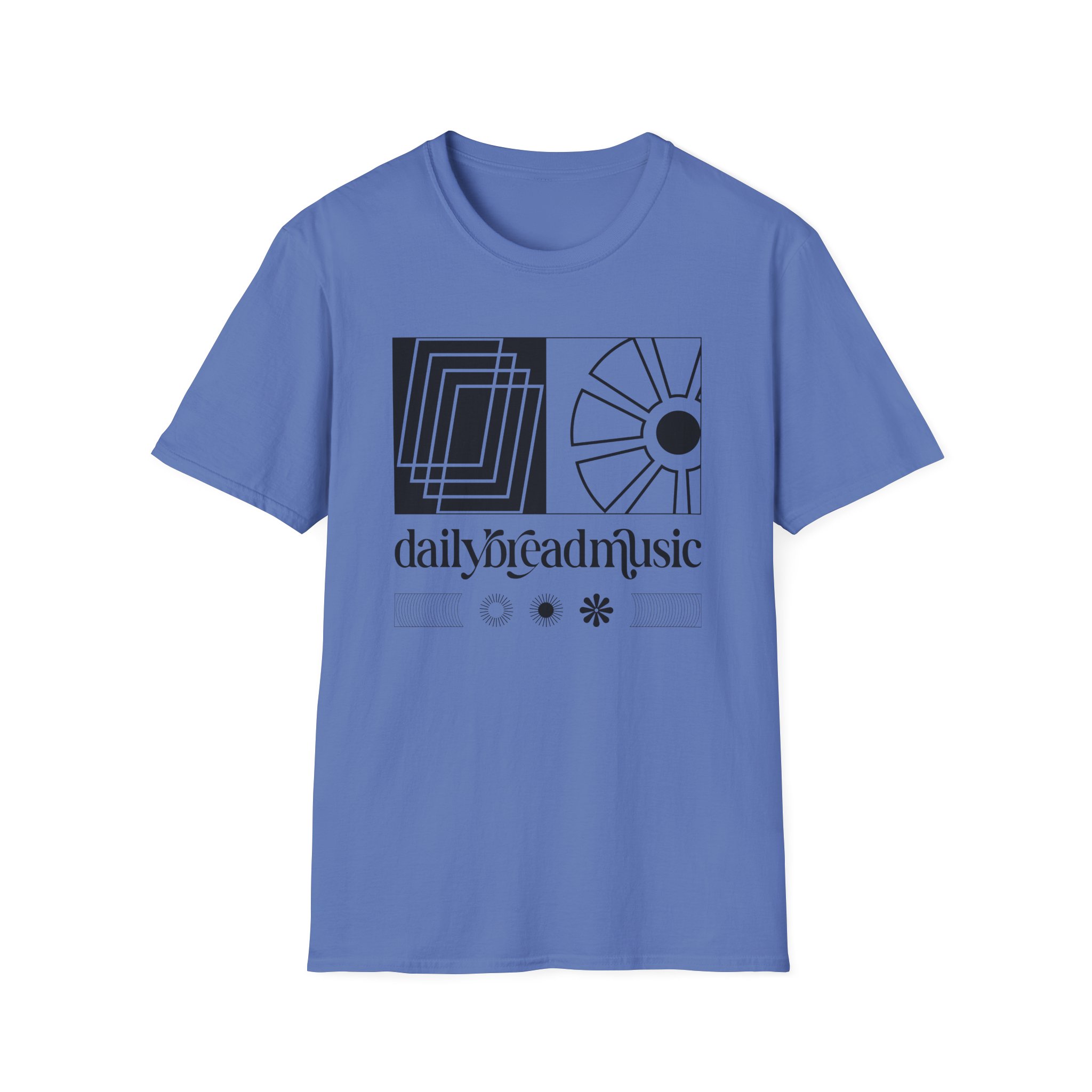 Daily Bread Tri Flower Unisex Softstyle T-Shirt