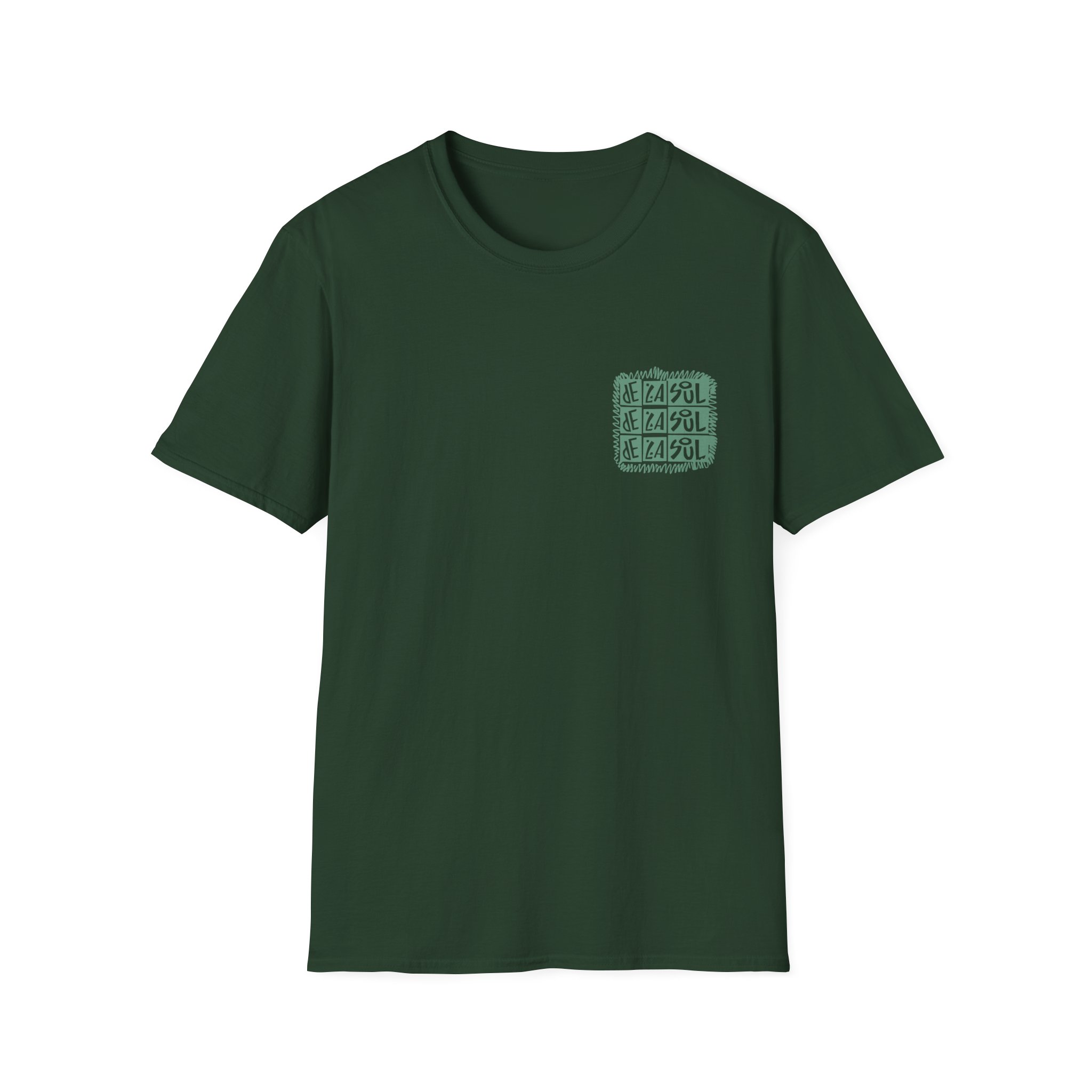 De La Soul Repeating Logo Unisex Softstyle T-Shirt