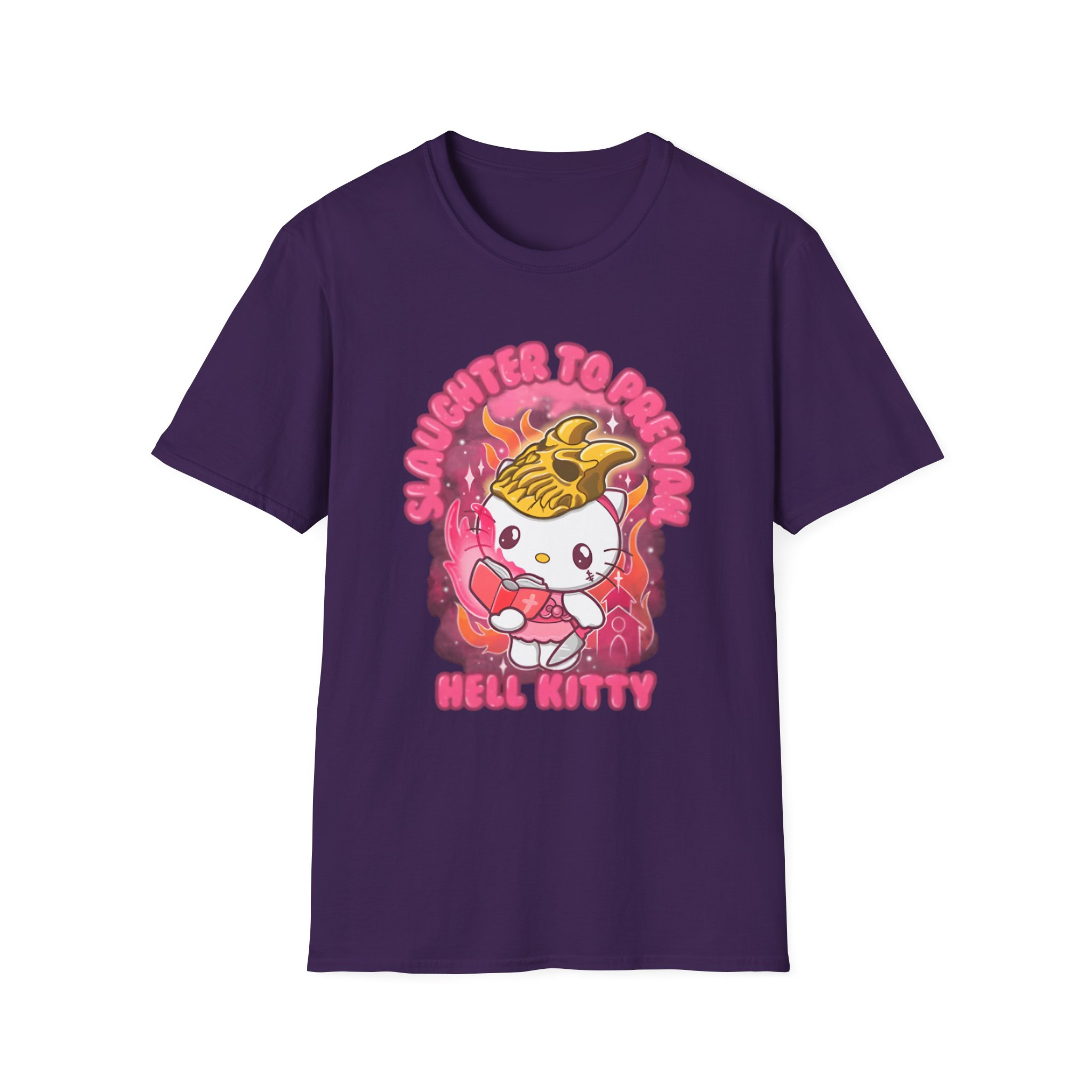 First Blood Slaughter to Prevail Hell Kitty Unisex Softstyle T-Shirt