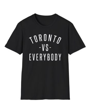 Saukrates Toronto vs everybody Unisex Softstyle T-Shirt