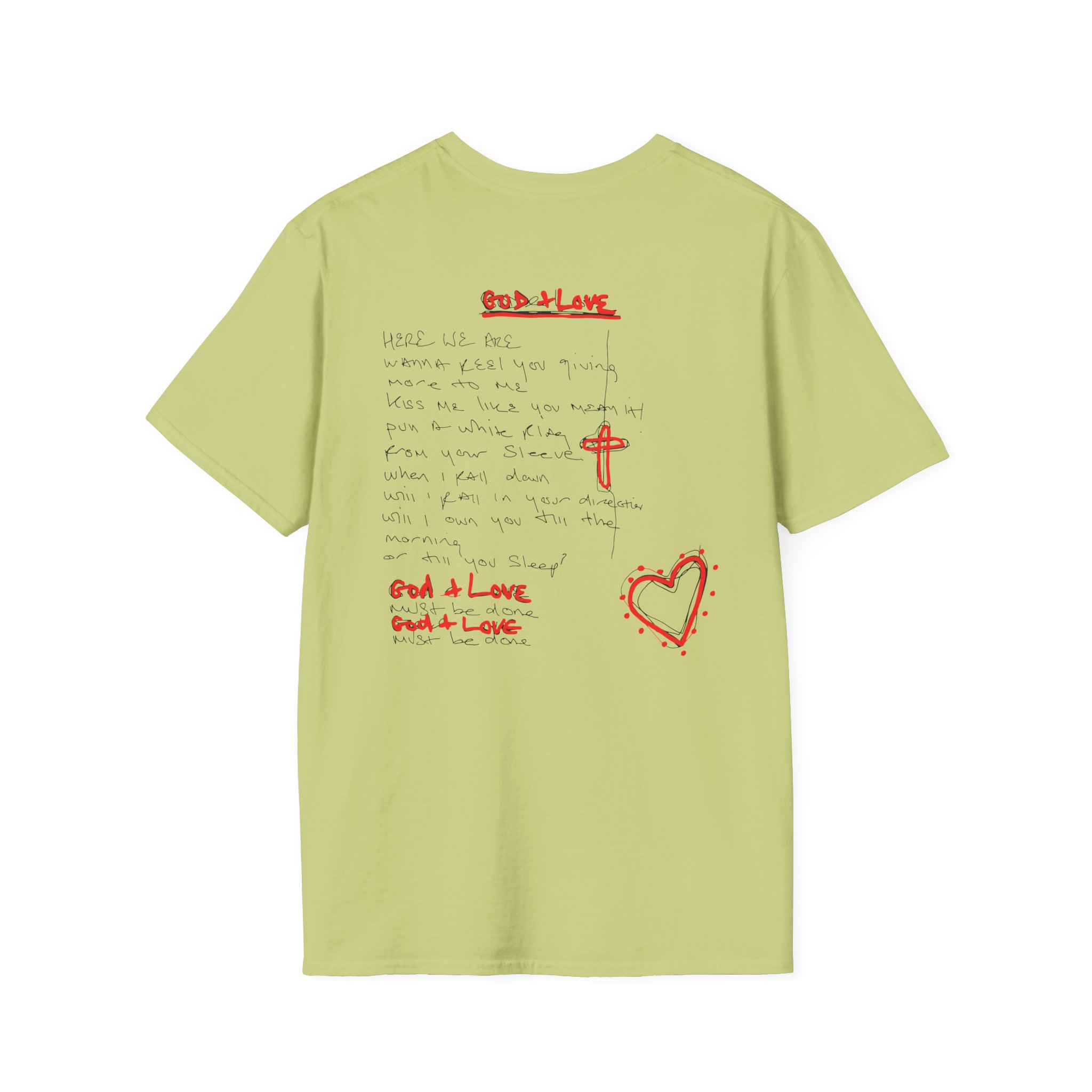 Boy George God & Love Unisex Softstyle T-Shirt