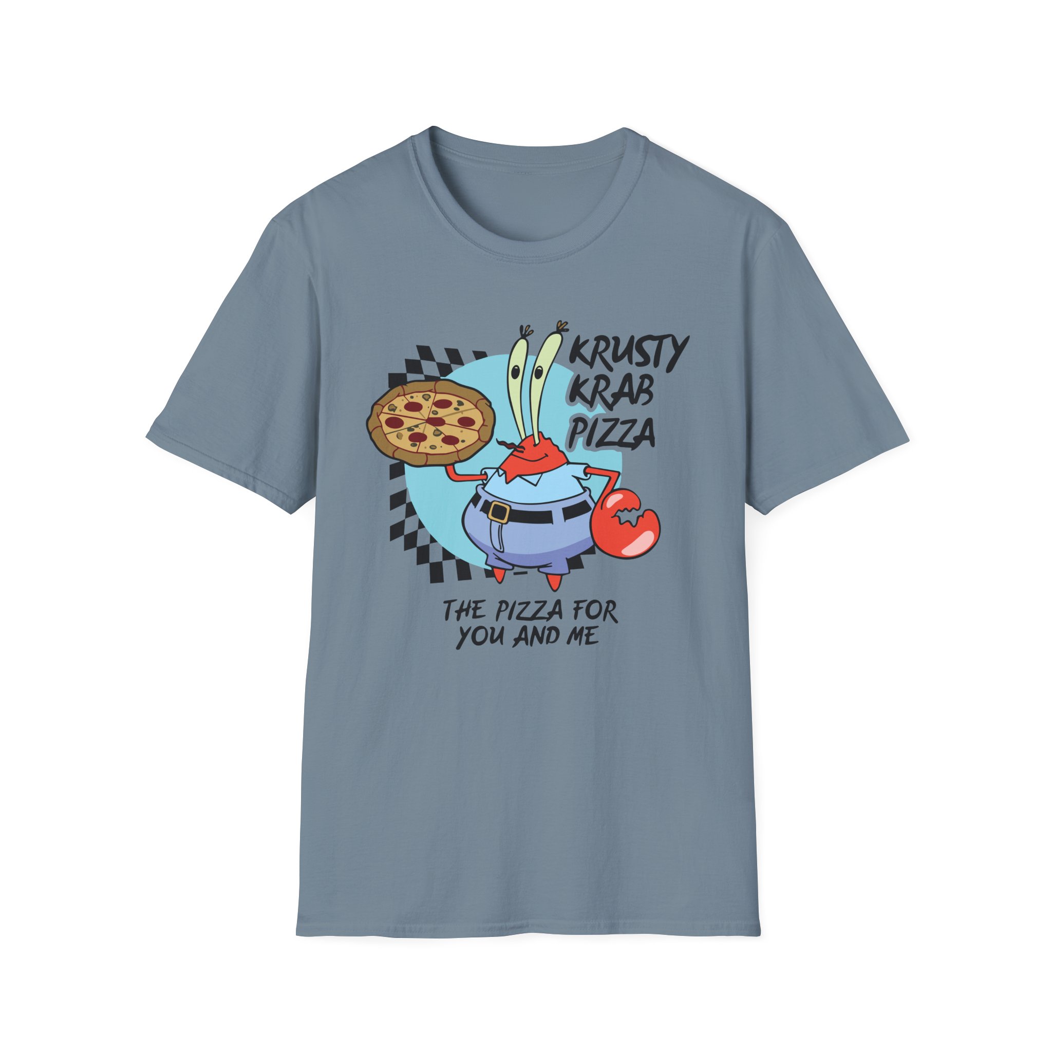 Spongebob The Krusty Krab Pizza Unisex Softstyle T-Shirt