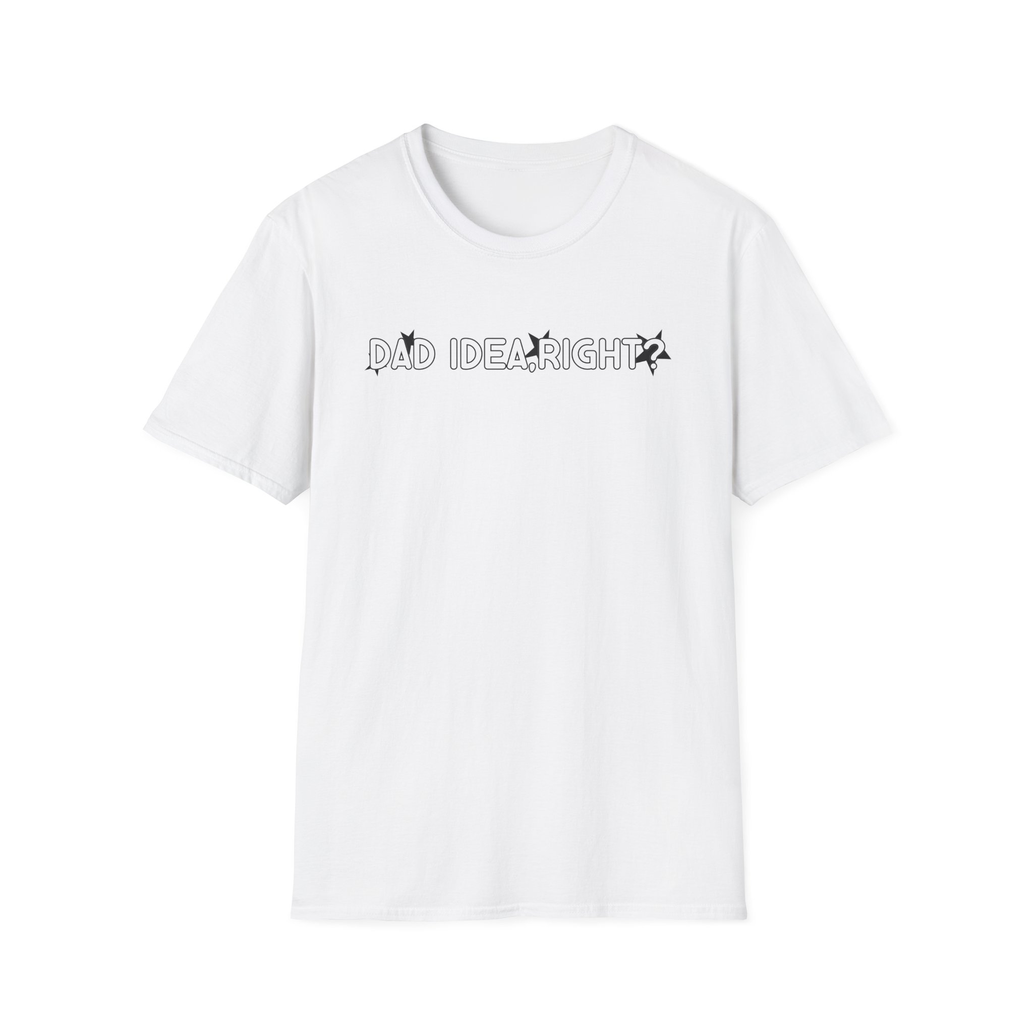 Olivia Rodrigo dad idea right? unisex softstyle t-shirt