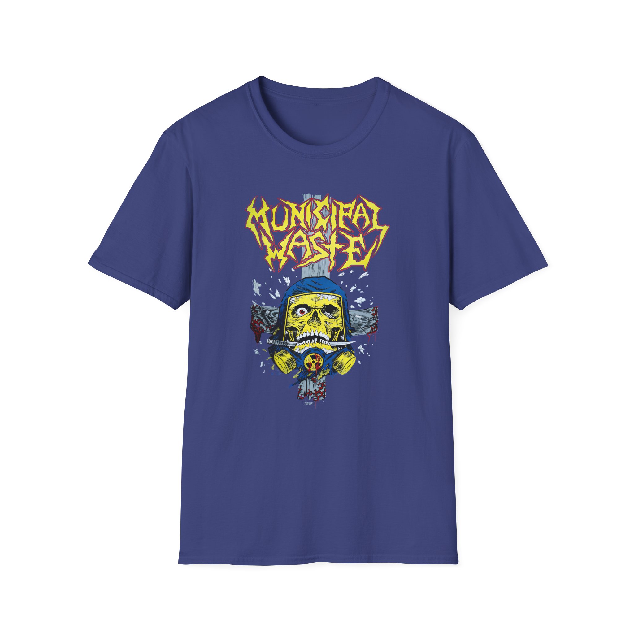 Municipal Waste Schaller Unisex Softstyle T-Shirt