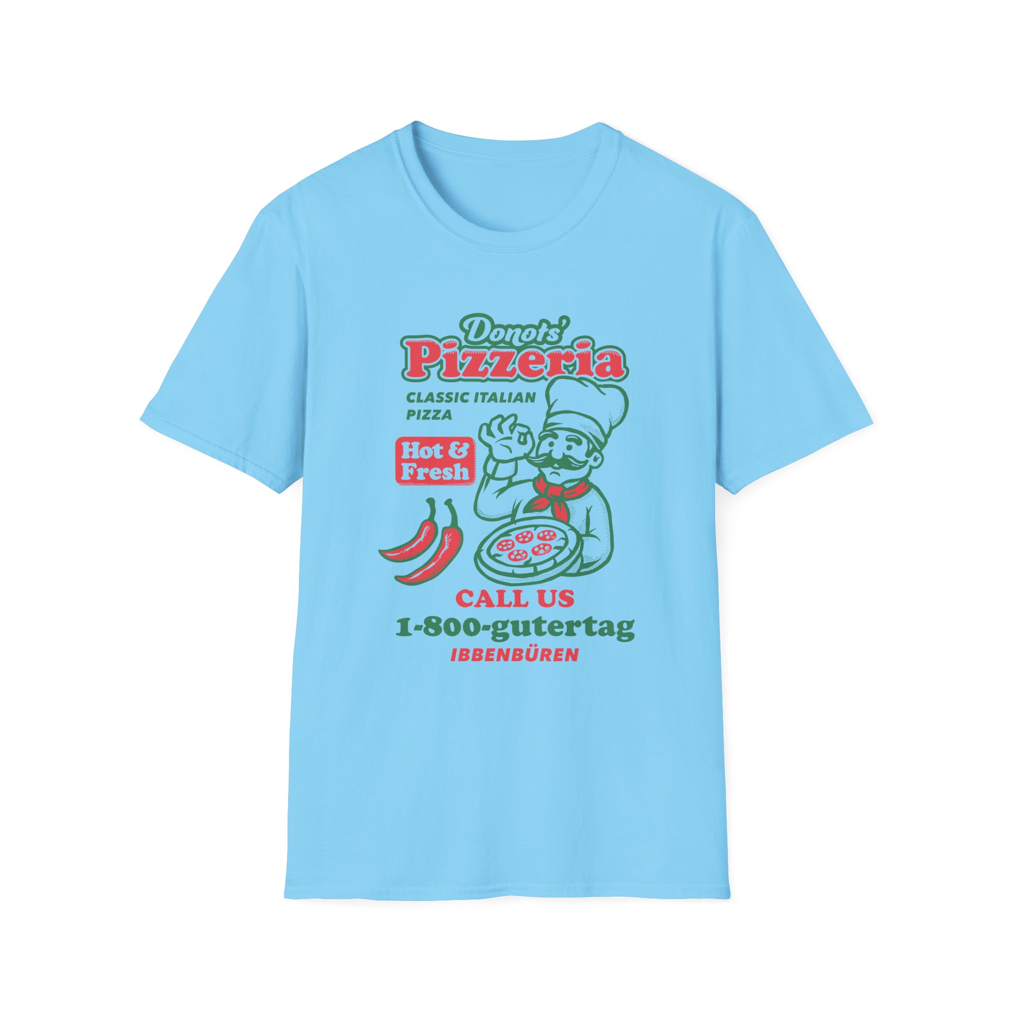 Donots Pizzeria Unisex Softstyle T-Shirt