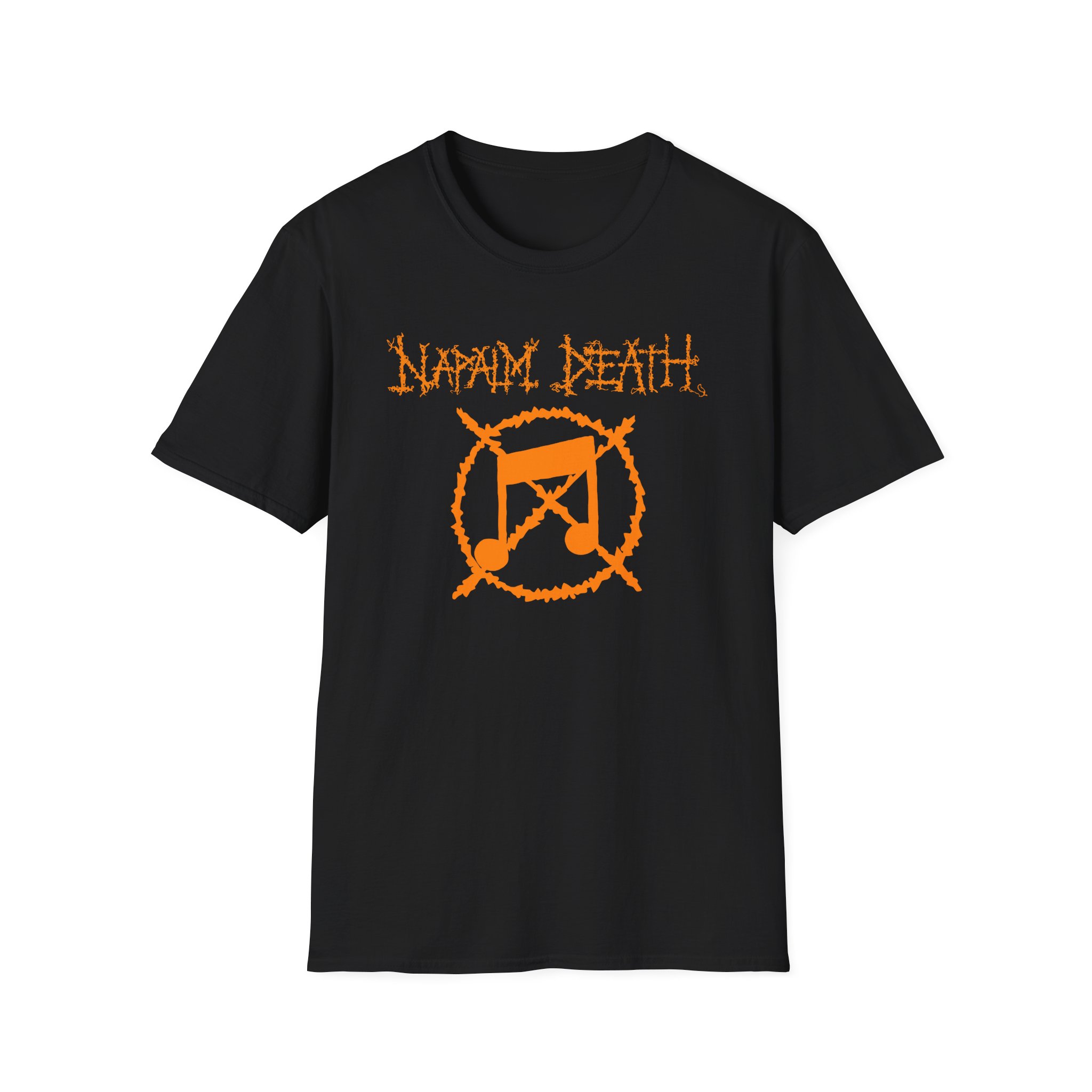 Napalm Death Noise Not Music Unisex Softstyle T-Shirt