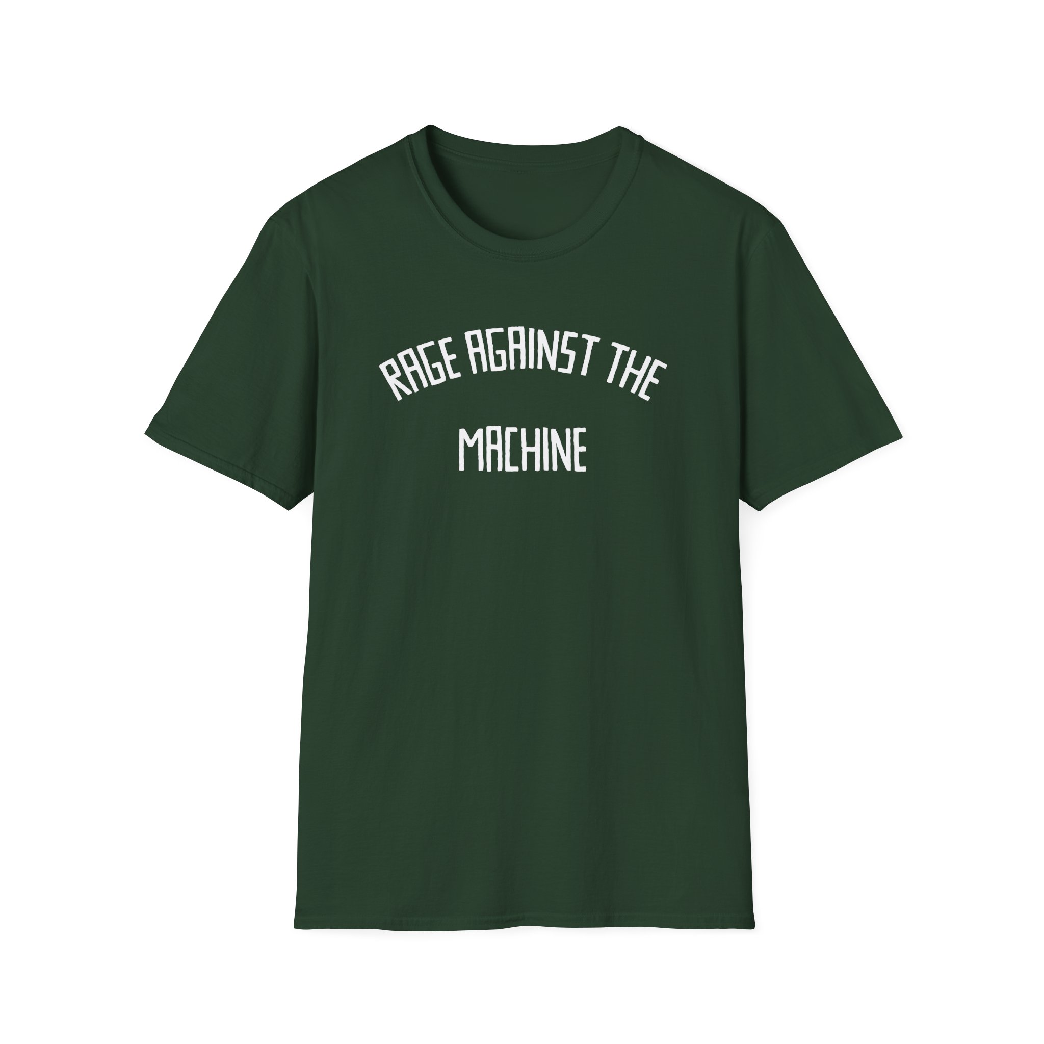 Rage Against the Machine Text Unisex Softstyle T-Shirt